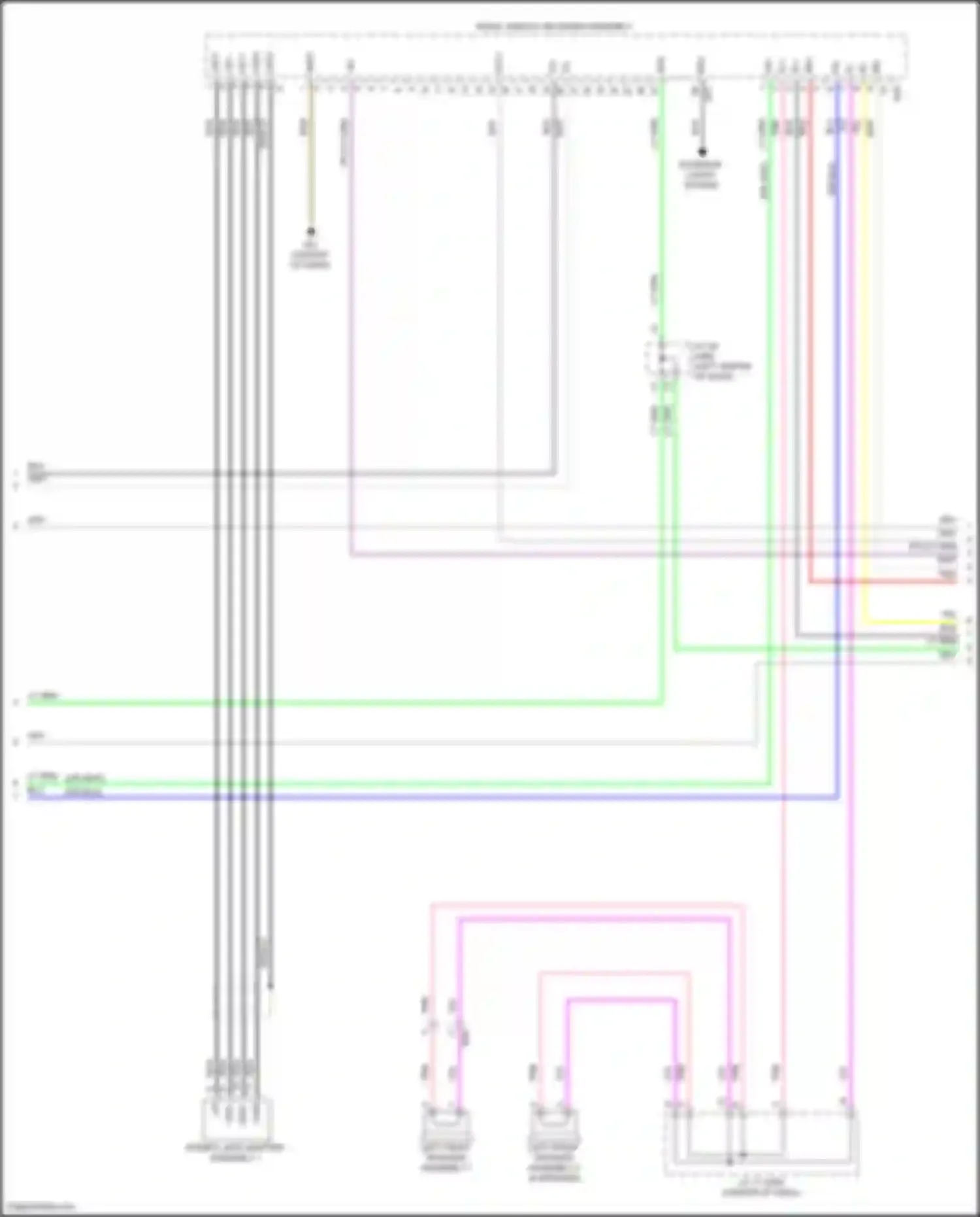 Sienna Toyota IV (2020-2024): Navigation circuit, w/ built-in amplifier (5 of 6)