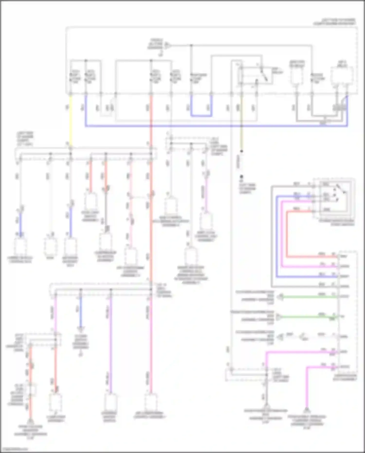 Sienna Toyota IV (2020-2024): Power distribution circuit (7 of 7)