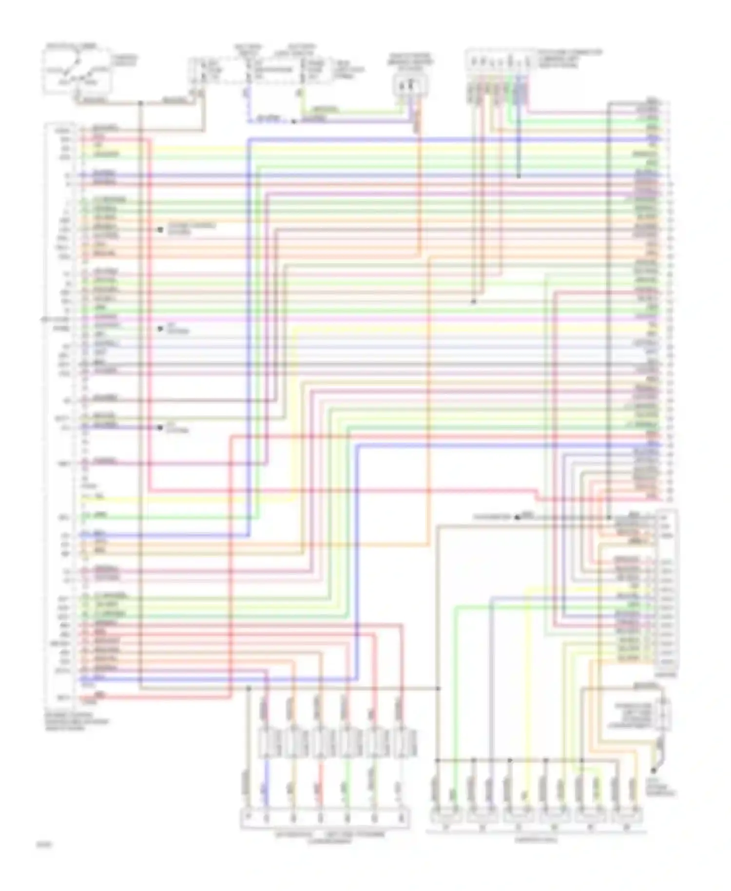 Supra Toyota A80 (1993-1996): Wiring diagram engine performance 3.0l turbos (1 of 4)