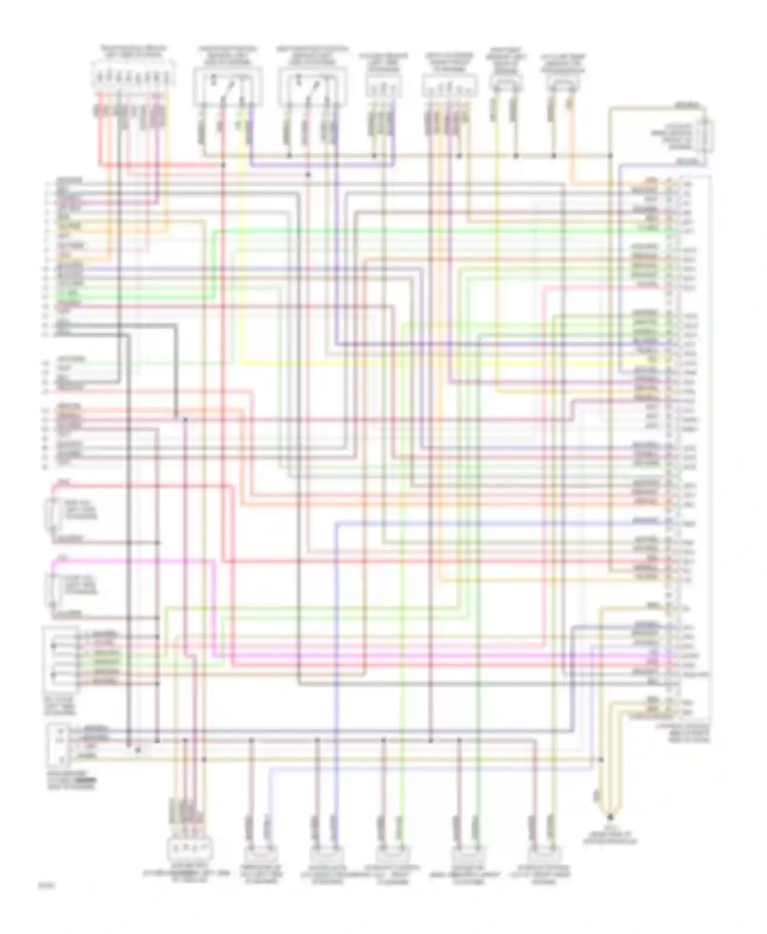 Supra Toyota A80 (1993-1996): Wiring diagram engine performance 3.0l turbos (4 of 4)