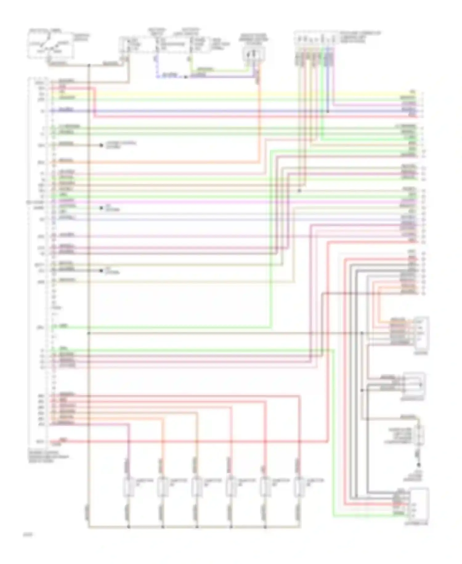 Supra Toyota A80 (1993-1996): Wiring diagram engine performance 3.0ls (1 of 4)