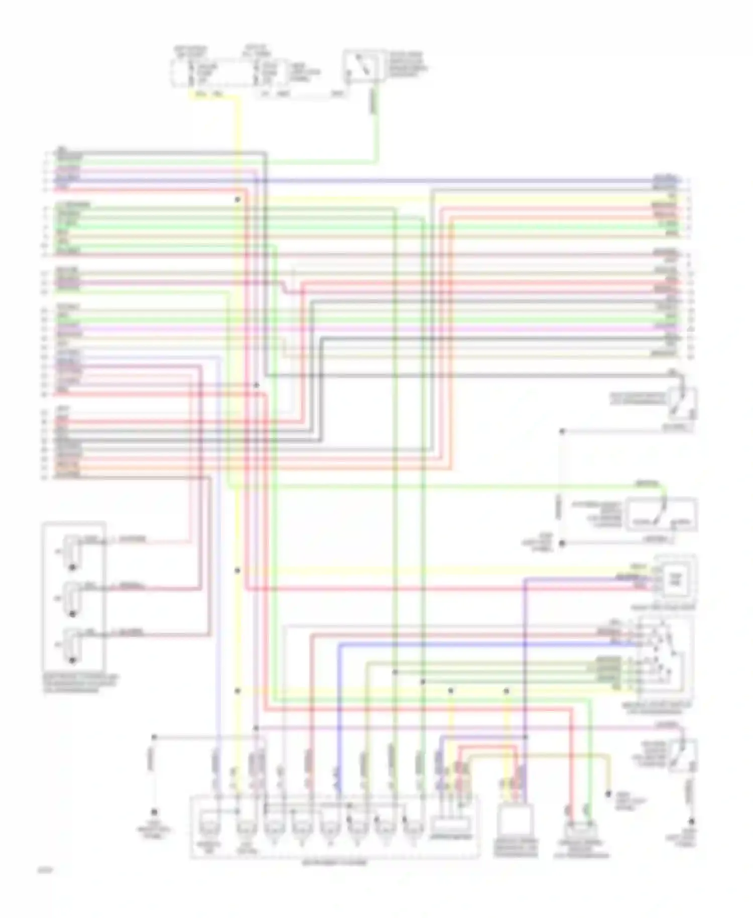 Supra Toyota A80 (1993-1996): Wiring diagram engine performance 3.0ls (2 of 4)