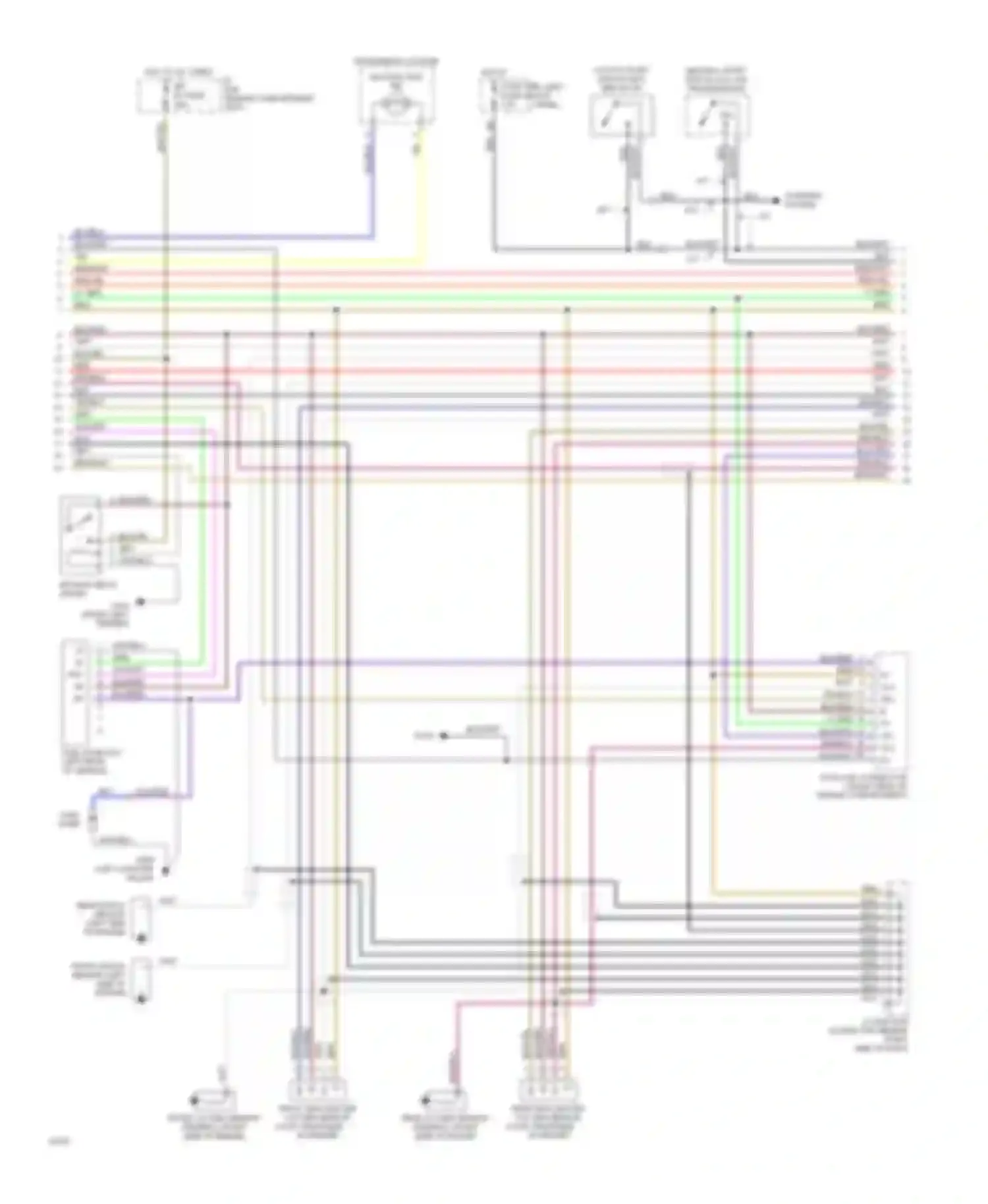 Supra Toyota A80 (1993-1996): Wiring diagram engine performance 3.0ls (3 of 4)