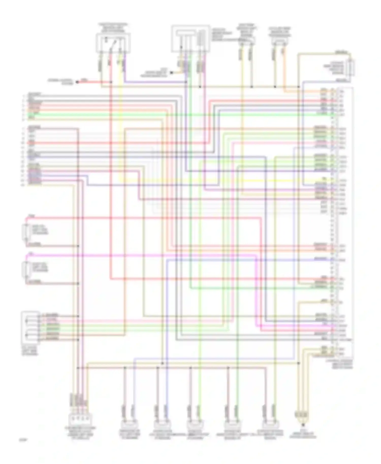 Supra Toyota A80 (1993-1996): Wiring diagram engine performance 3.0ls (4 of 4)