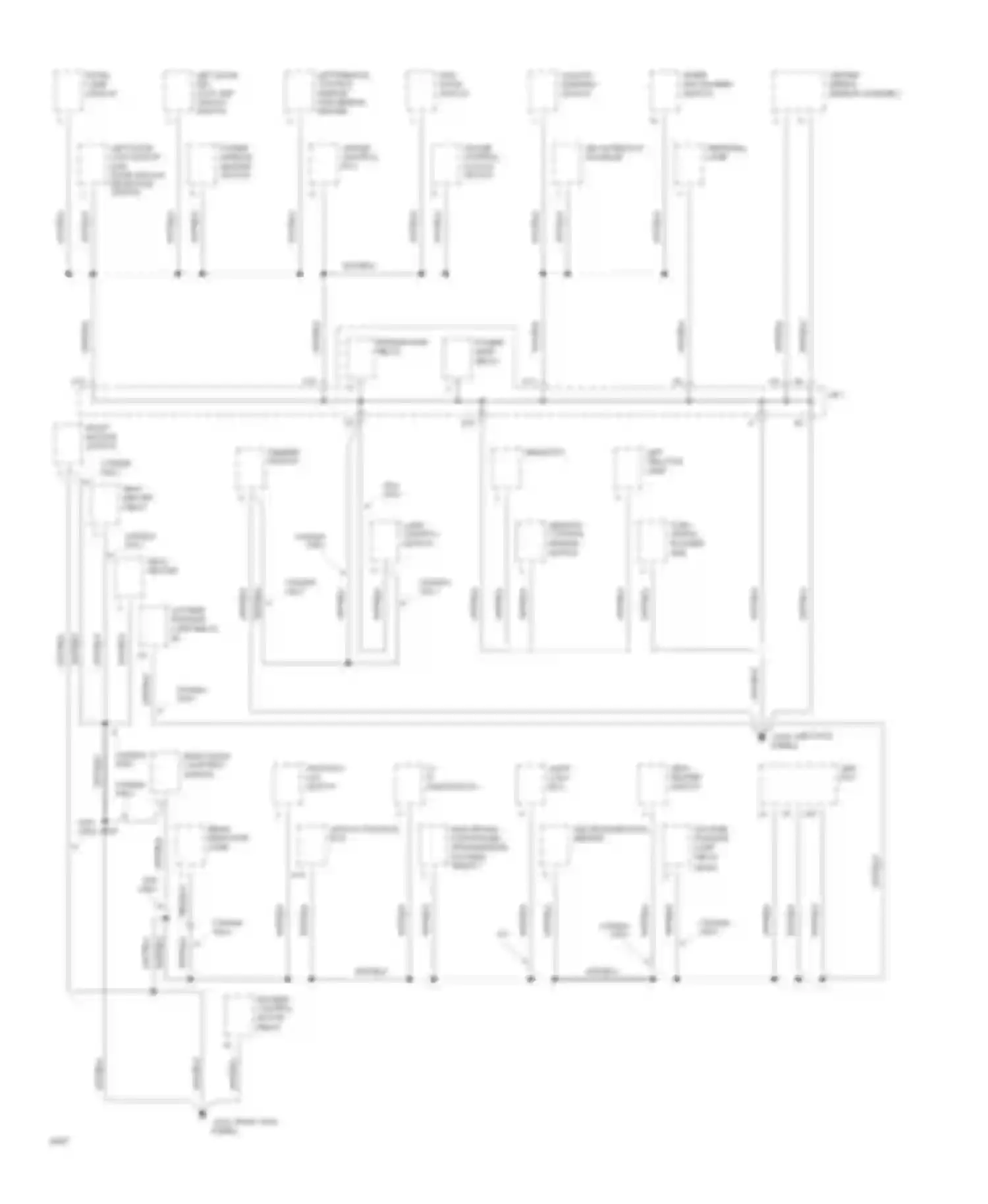 Supra Toyota A80 (1993-1996): Ground distribution circuit (3 of 4)