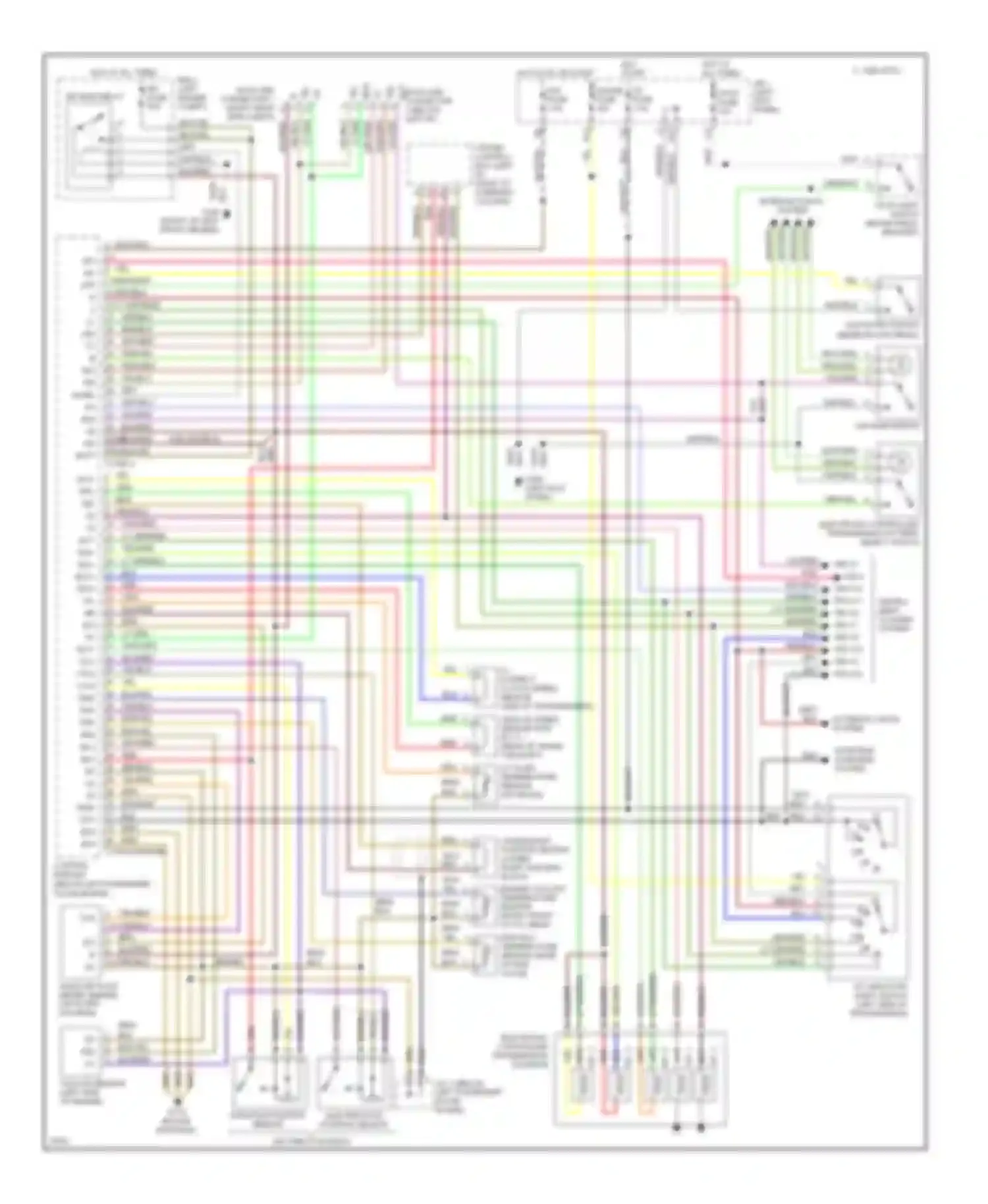 Supra Toyota A80 (1993-1996): 3.0l turbo, transmission circuit