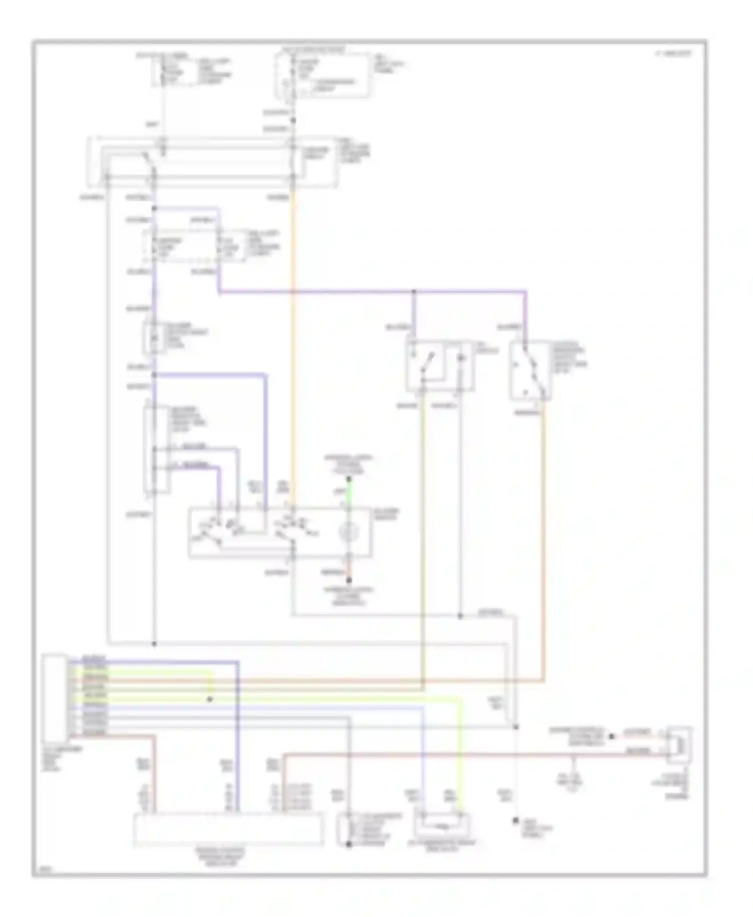 T100 Toyota I (1992-1998): A/c circuit