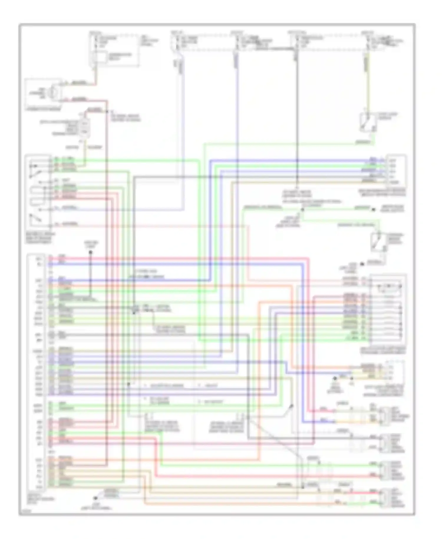 T100 Toyota I (1992-1998): Anti-lock brake circuits