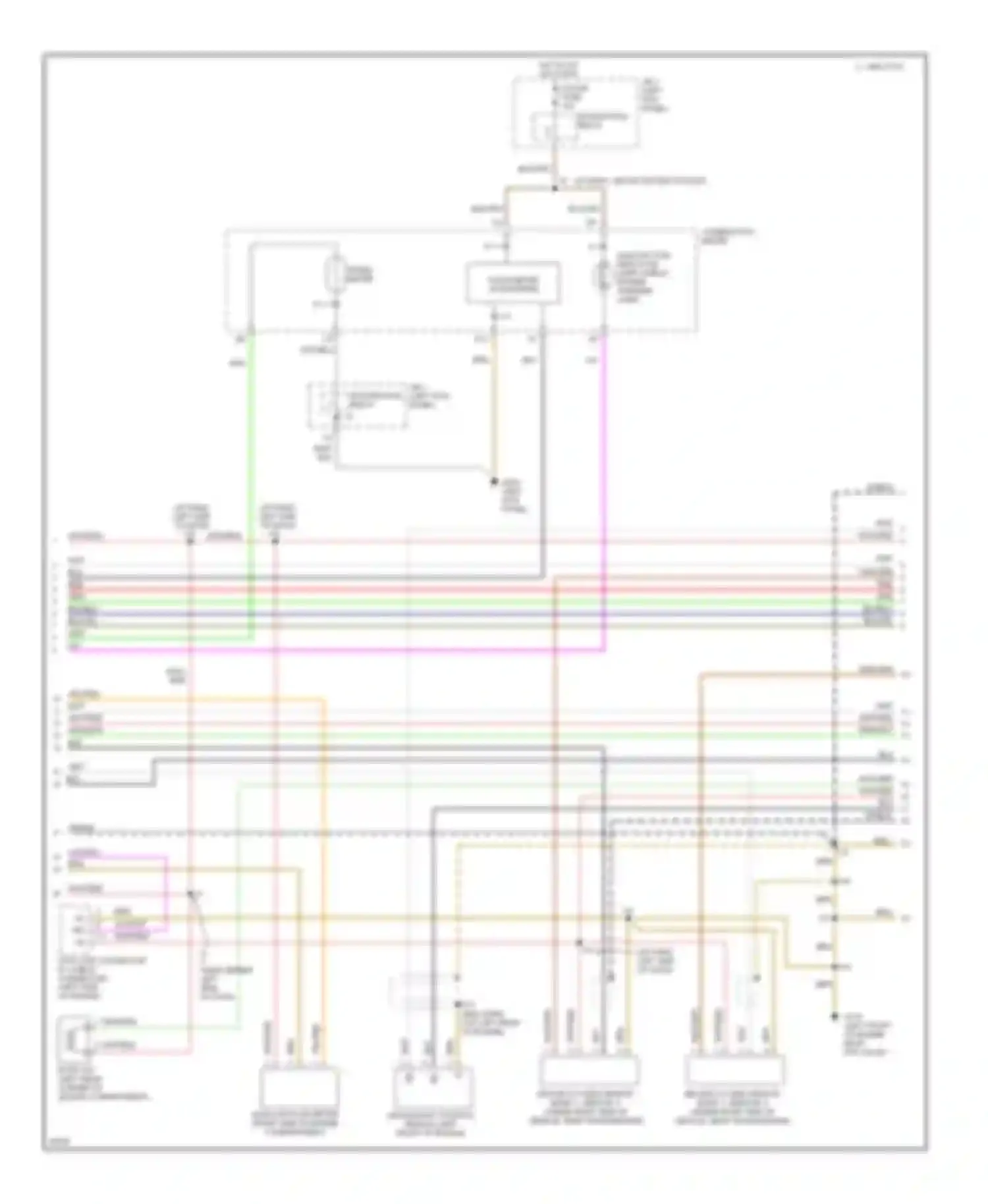 T100 Toyota I (1992-1998): Wiring diagram engine performance 2.7ls, m/t (2 of 3)