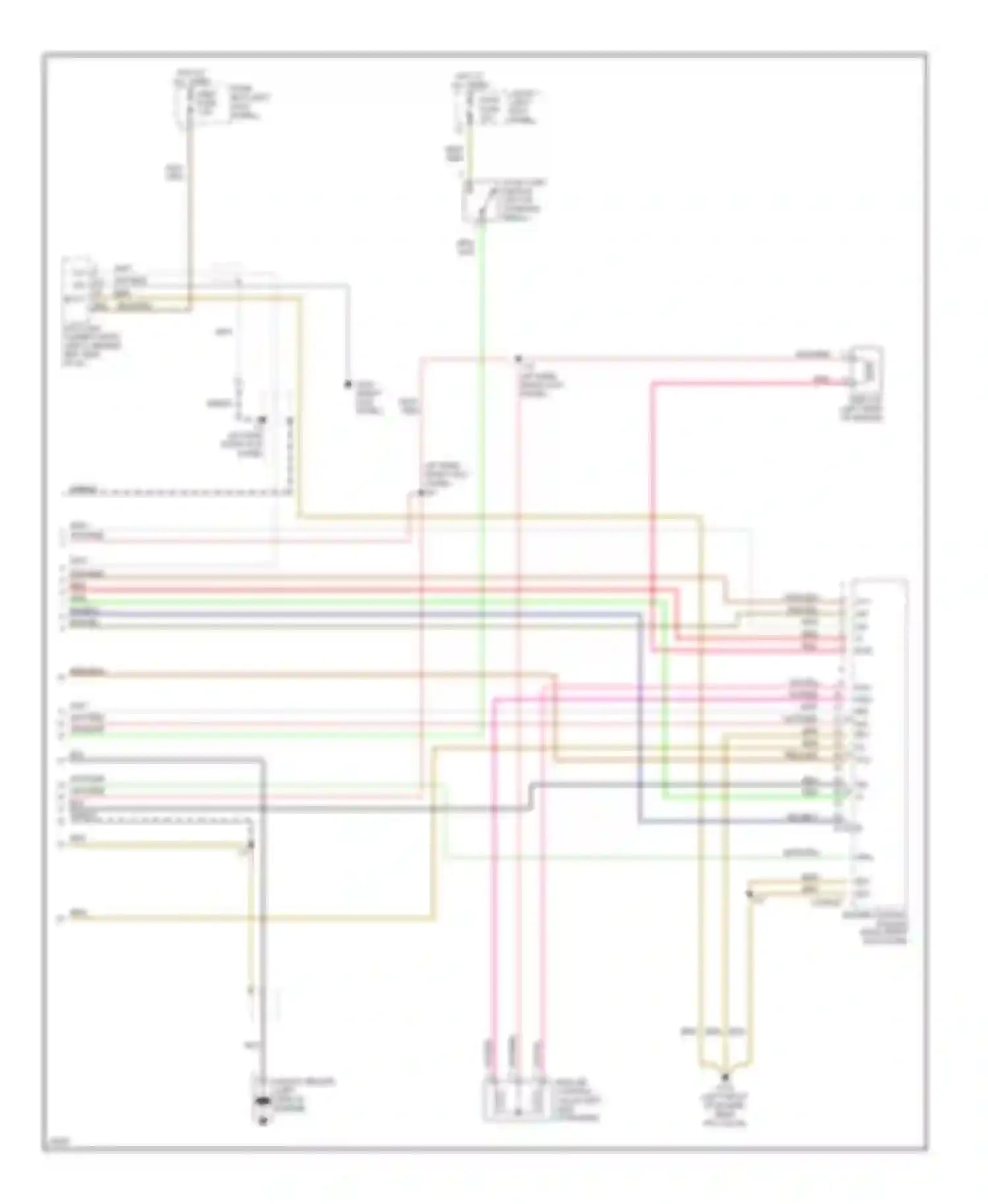 T100 Toyota I (1992-1998): Wiring diagram engine performance 2.7ls, m/t (3 of 3)