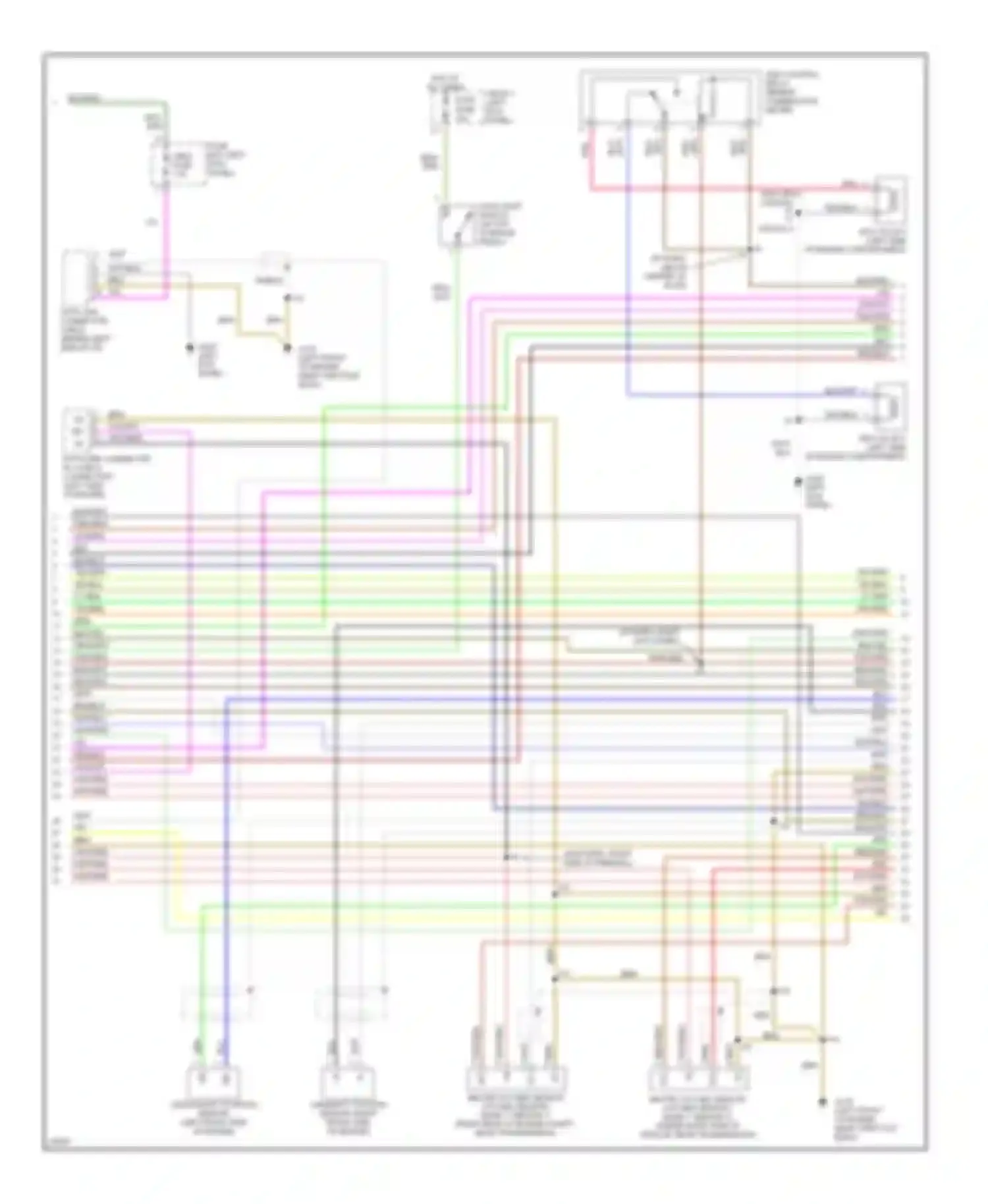 T100 Toyota I (1992-1998): Wiring diagram engine performance 3.4ls, a/t (2 of 4)