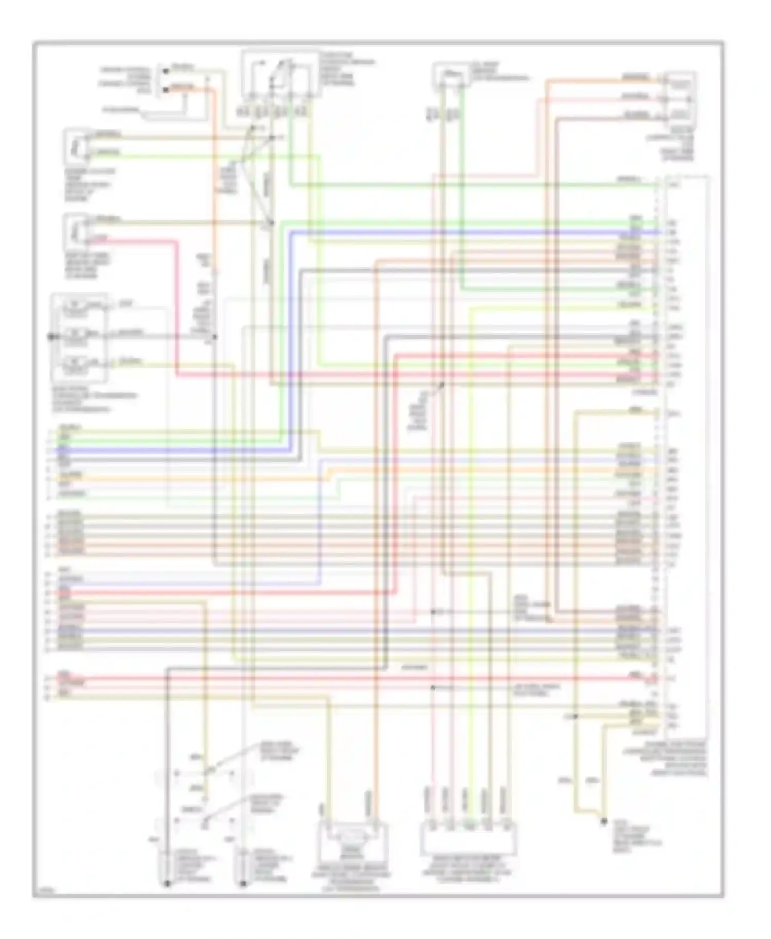T100 Toyota I (1992-1998): Wiring diagram engine performance 3.4ls, a/t (4 of 4)