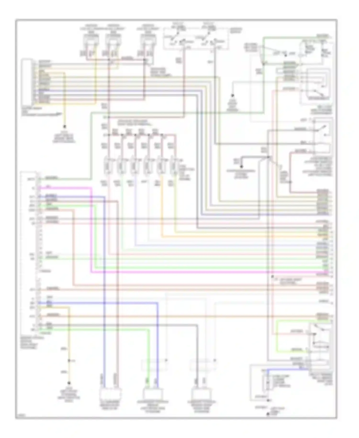 T100 Toyota I (1992-1998): Wiring diagram engine performance 3.4ls, m/t (1 of 4)
