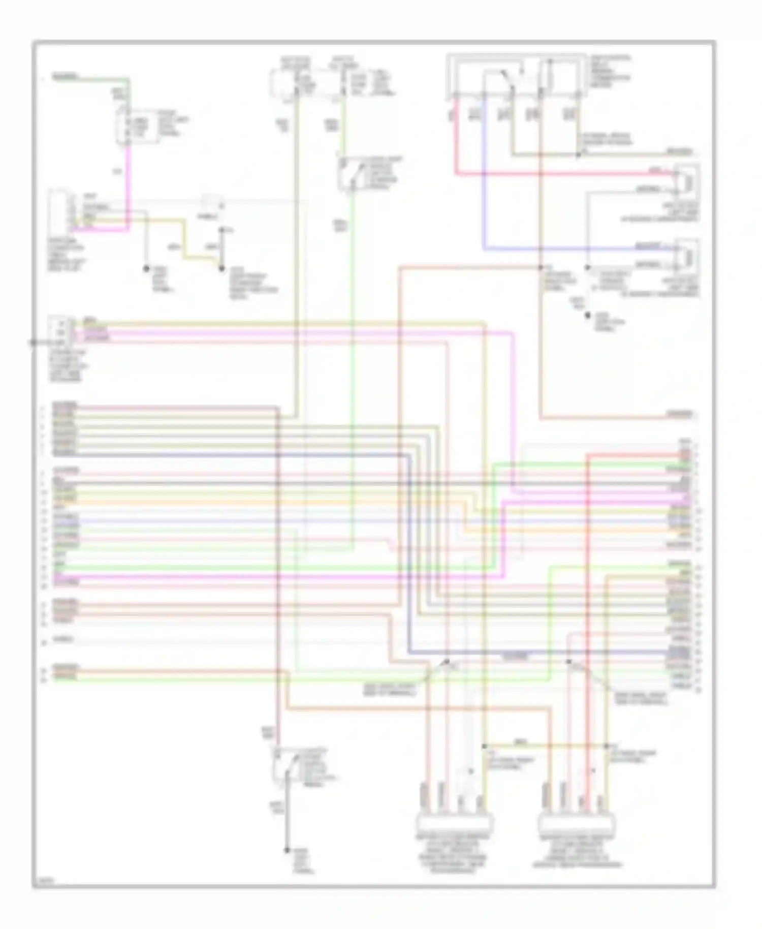 T100 Toyota I (1992-1998): Wiring diagram engine performance 3.4ls, m/t (2 of 4)