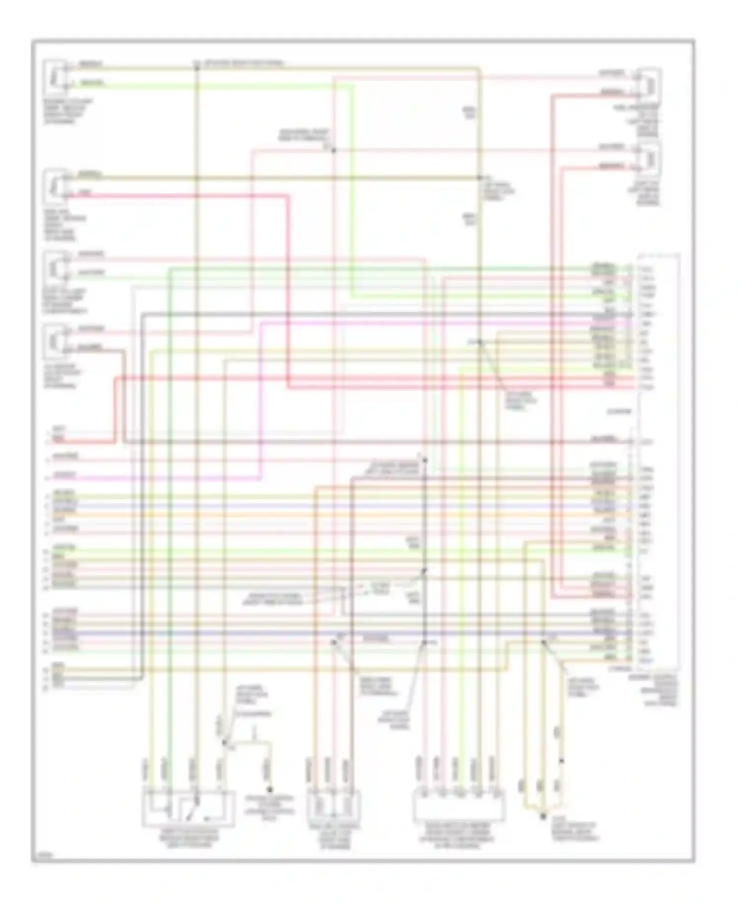 T100 Toyota I (1992-1998): Wiring diagram engine performance 3.4ls, m/t (4 of 4)