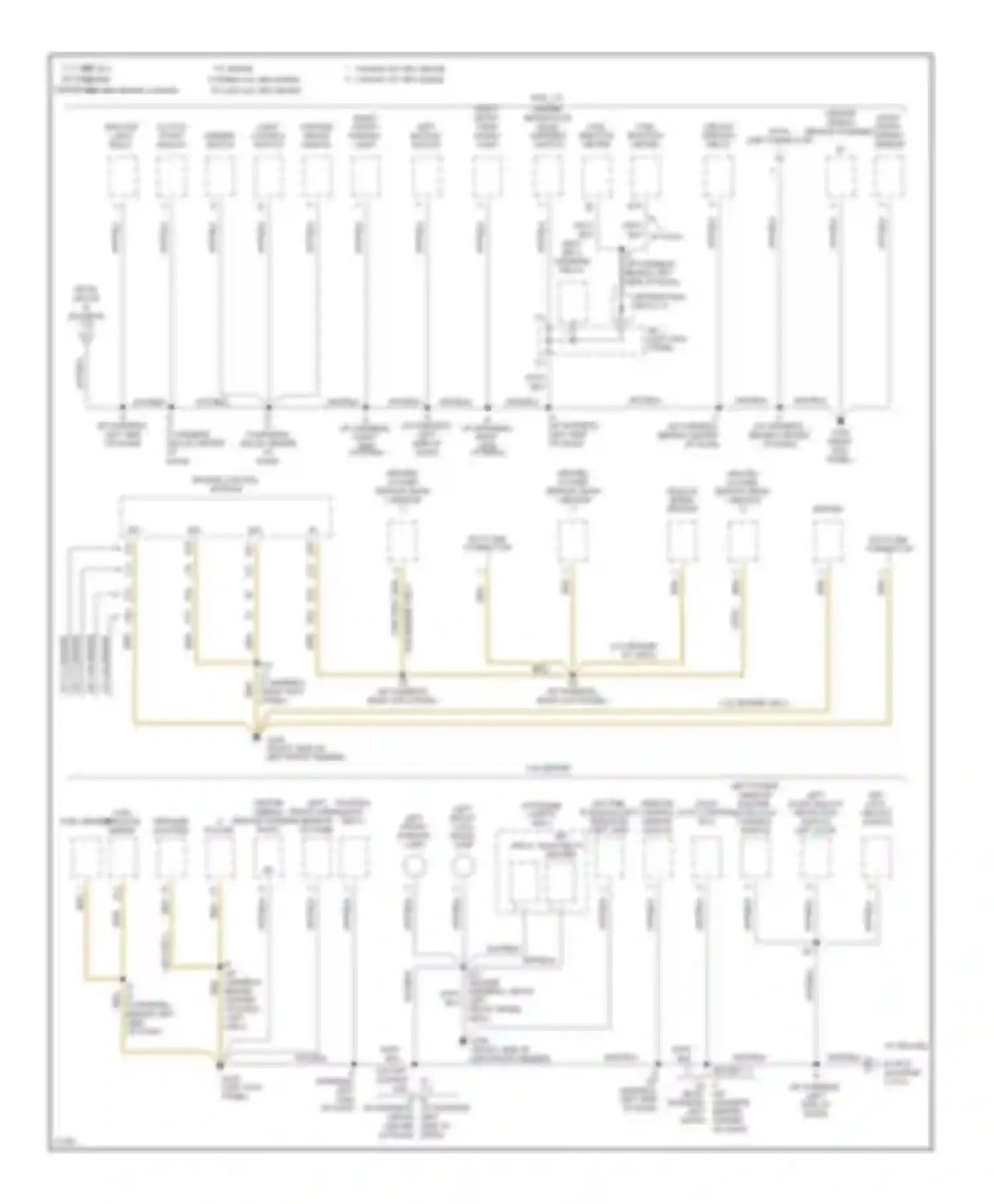 T100 Toyota I (1992-1998): Ground distribution circuit (2 of 4)