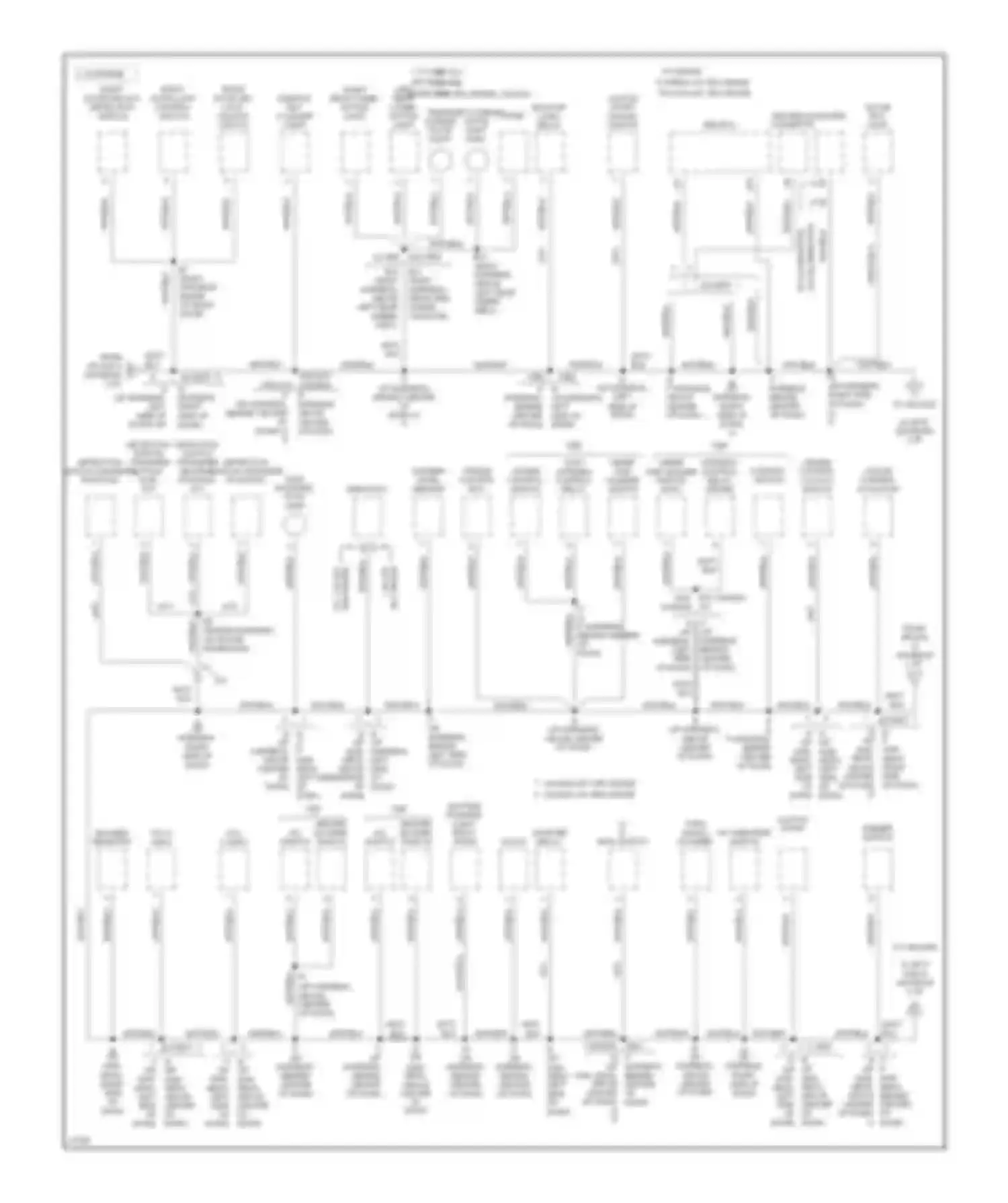 T100 Toyota I (1992-1998): Ground distribution circuit (3 of 4)