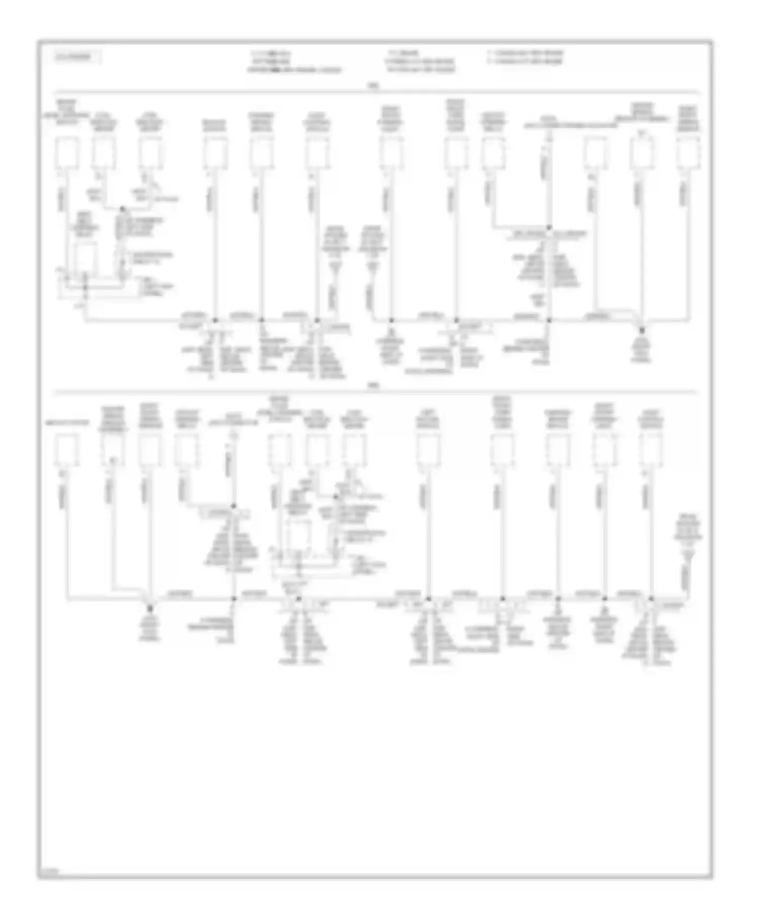 T100 Toyota I (1992-1998): Ground distribution circuit (4 of 4)