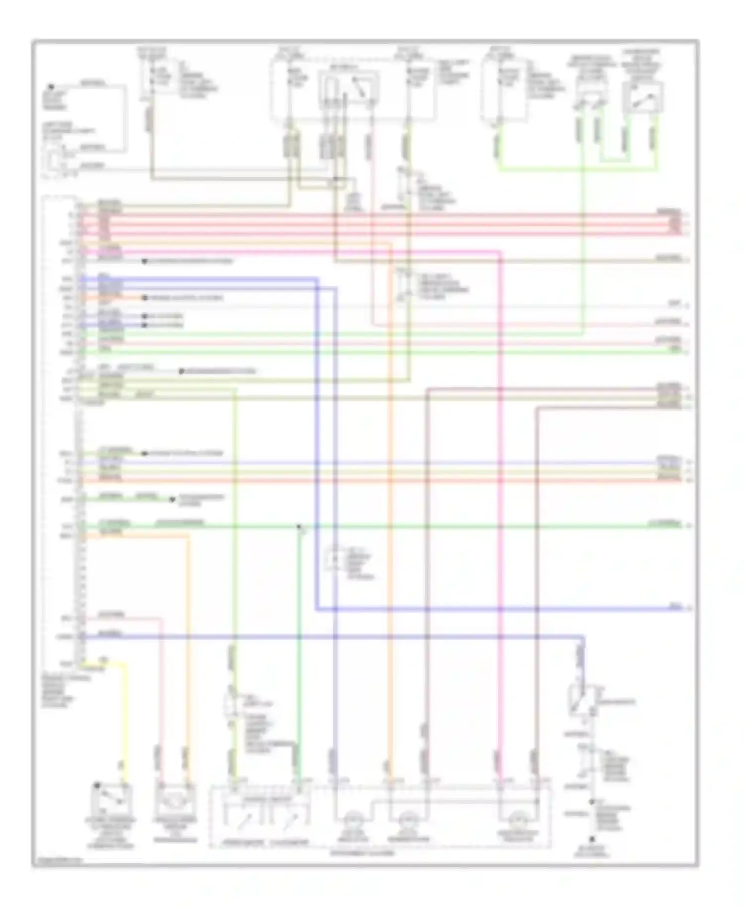 Tacoma Toyota I facelift (2000-2004): Wiring diagram engine performance 2.7ls (1 of 4)