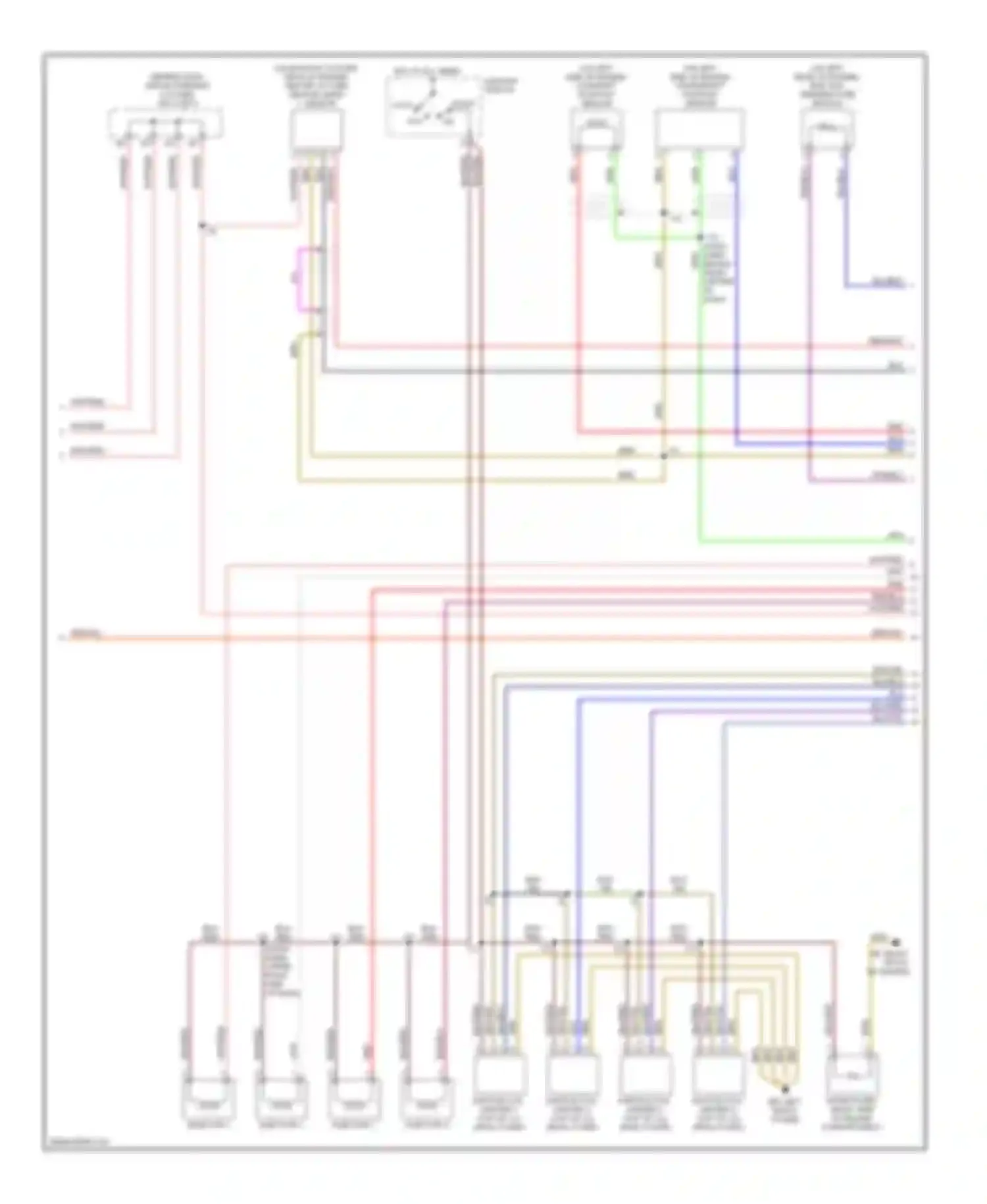 Tacoma Toyota I facelift (2000-2004): Wiring diagram engine performance 2.7ls (3 of 4)