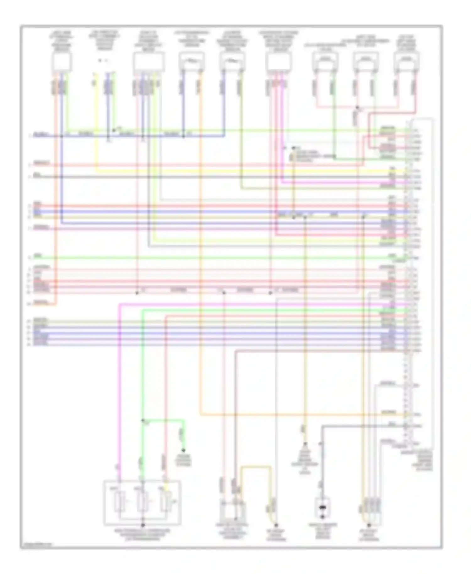 Tacoma Toyota I facelift (2000-2004): Wiring diagram engine performance 2.7ls (4 of 4)