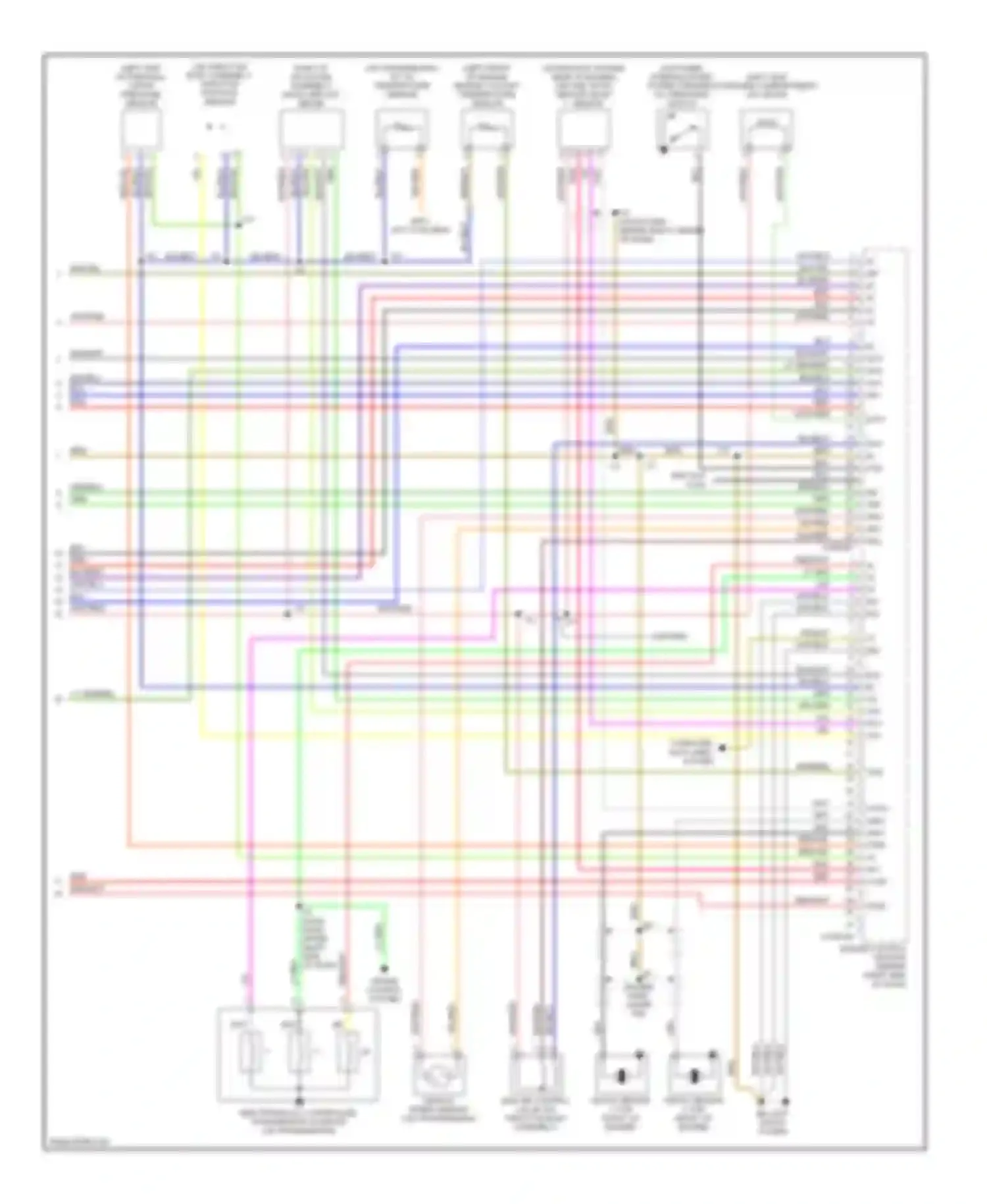 Wiring diagram computer data lines system for Toyota Tacoma I facelift (2000-2004) (1 of 1)