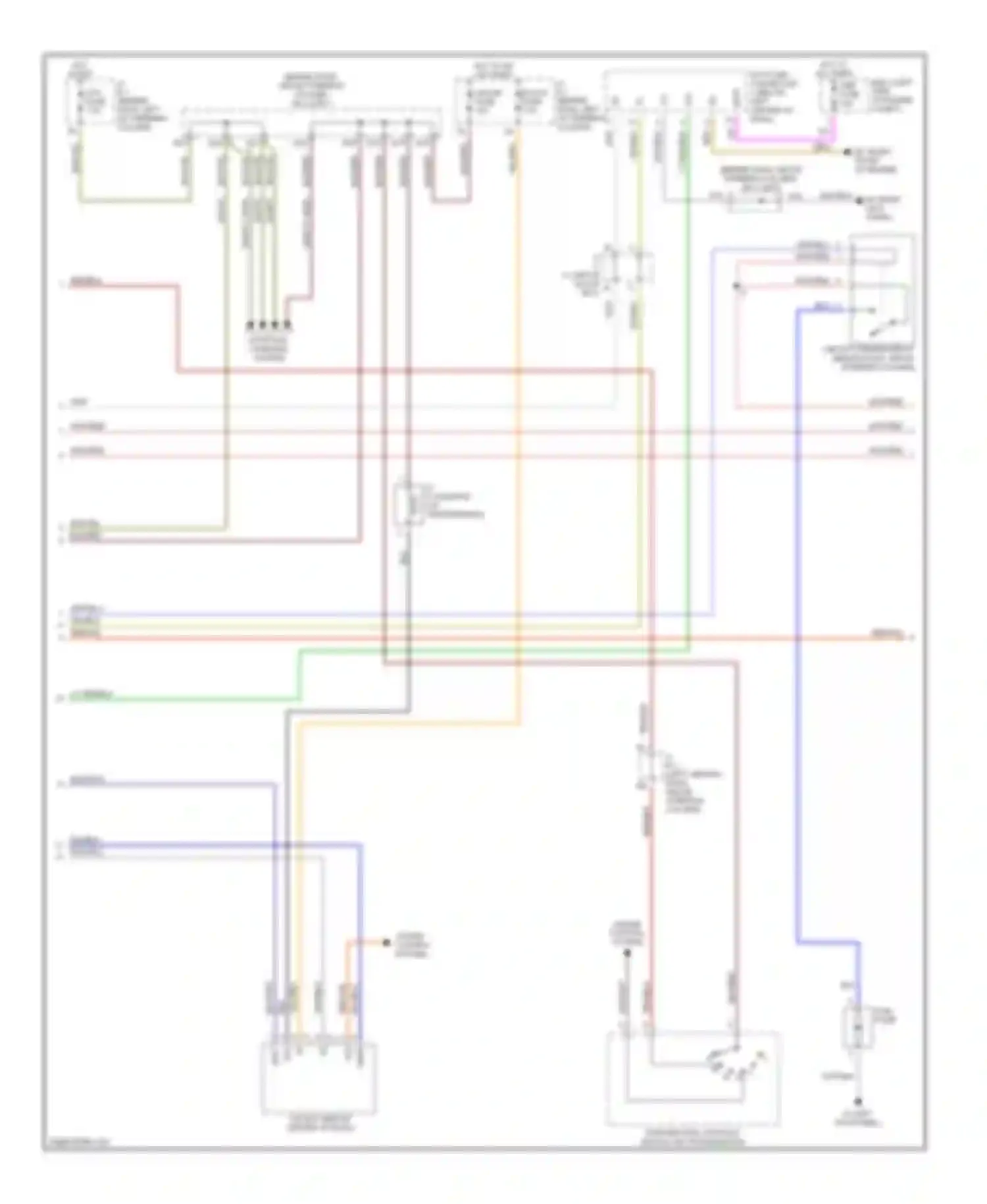 Wiring diagram hot in on or start for Toyota Tacoma I facelift (2000-2004) (8 of 37)