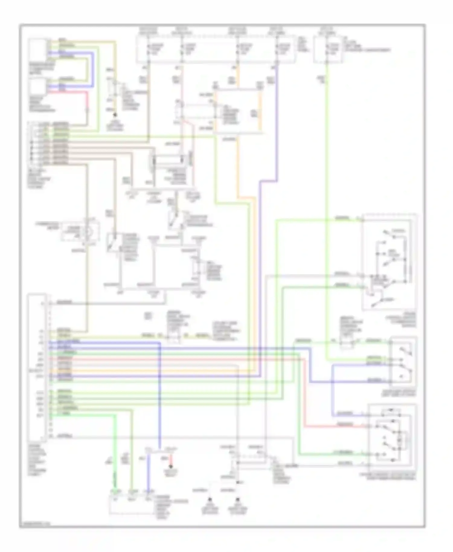 Tacoma Toyota I (1995-2000): 2.4l, cruise control circuit