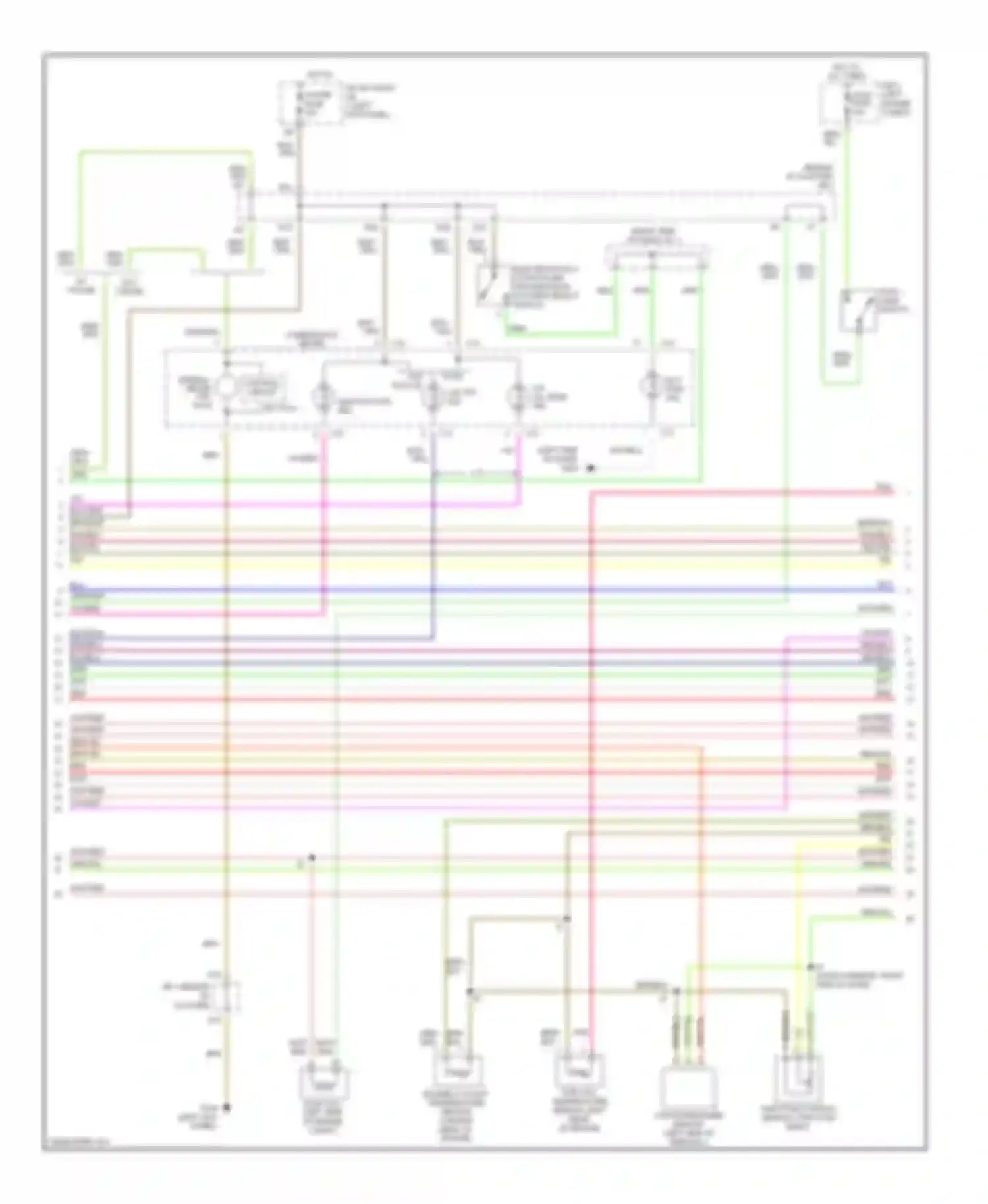 Tacoma Toyota I (1995-2000): Wiring diagram engine performance 2.4ls (2 of 3)