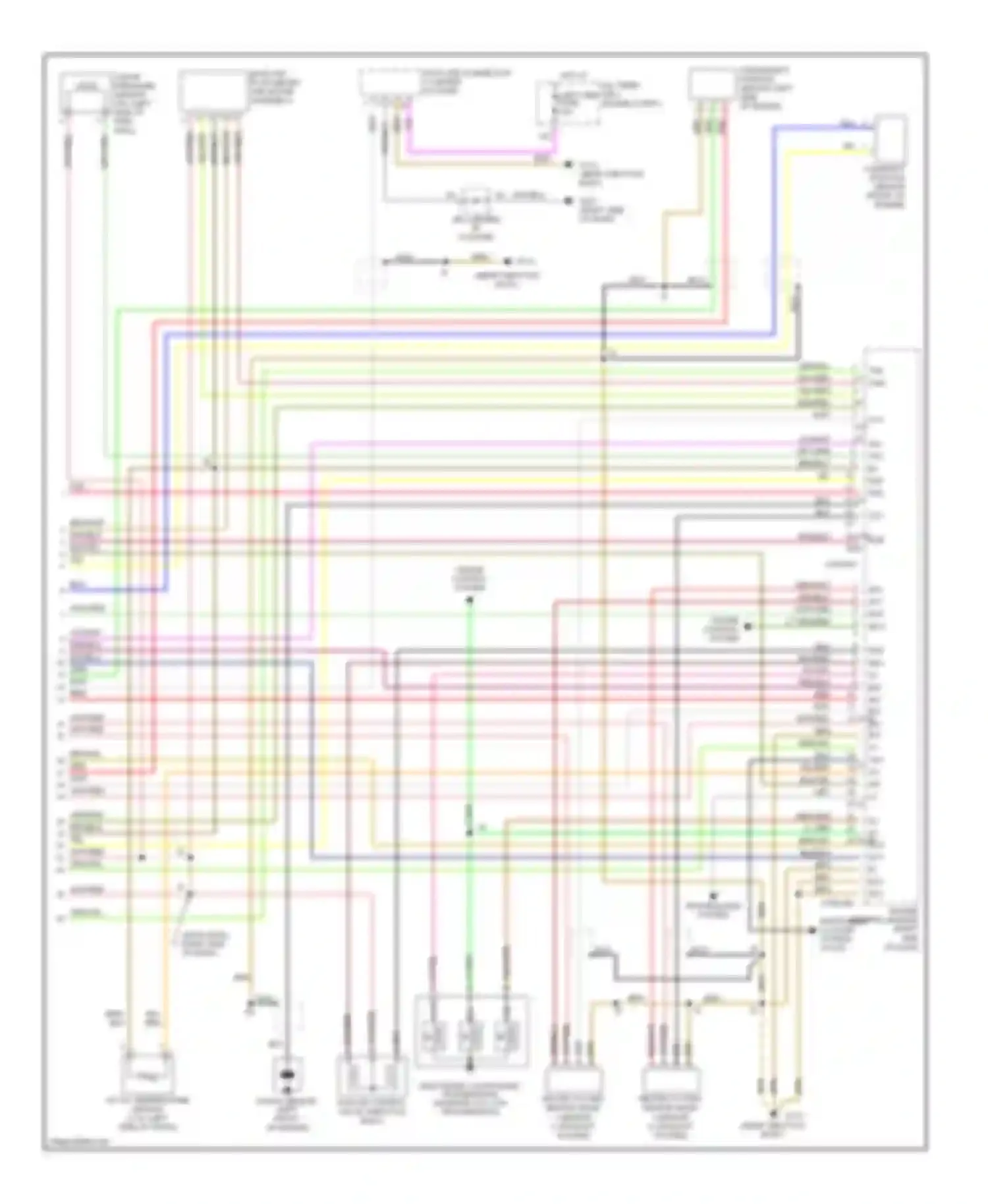 Tacoma Toyota I (1995-2000): Wiring diagram engine performance 2.4ls (3 of 3)