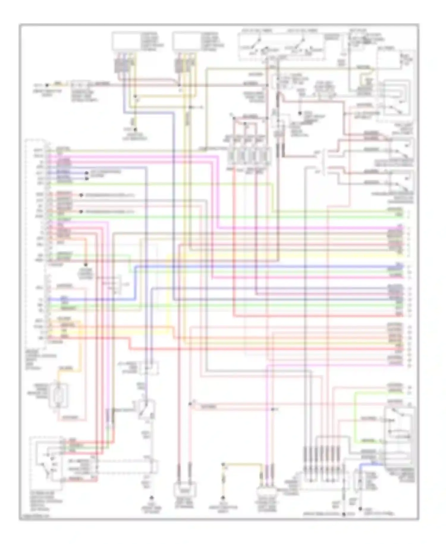 Tacoma Toyota I (1995-2000): Wiring diagram engine performance 2.7ls (1 of 3)