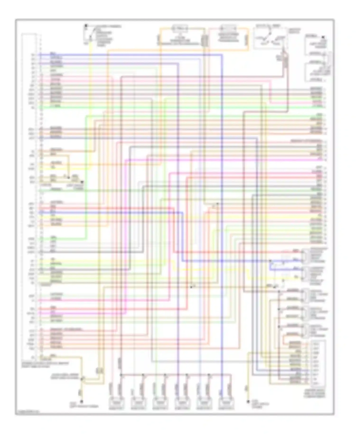 Tacoma Toyota I (1995-2000): Wiring diagram engine performance 3.4ls (1 of 3)