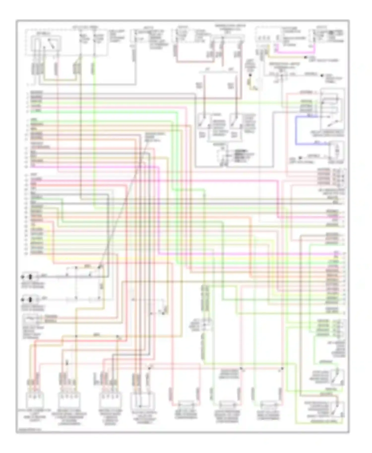 Tacoma Toyota I (1995-2000): Wiring diagram engine performance 3.4ls (2 of 3)