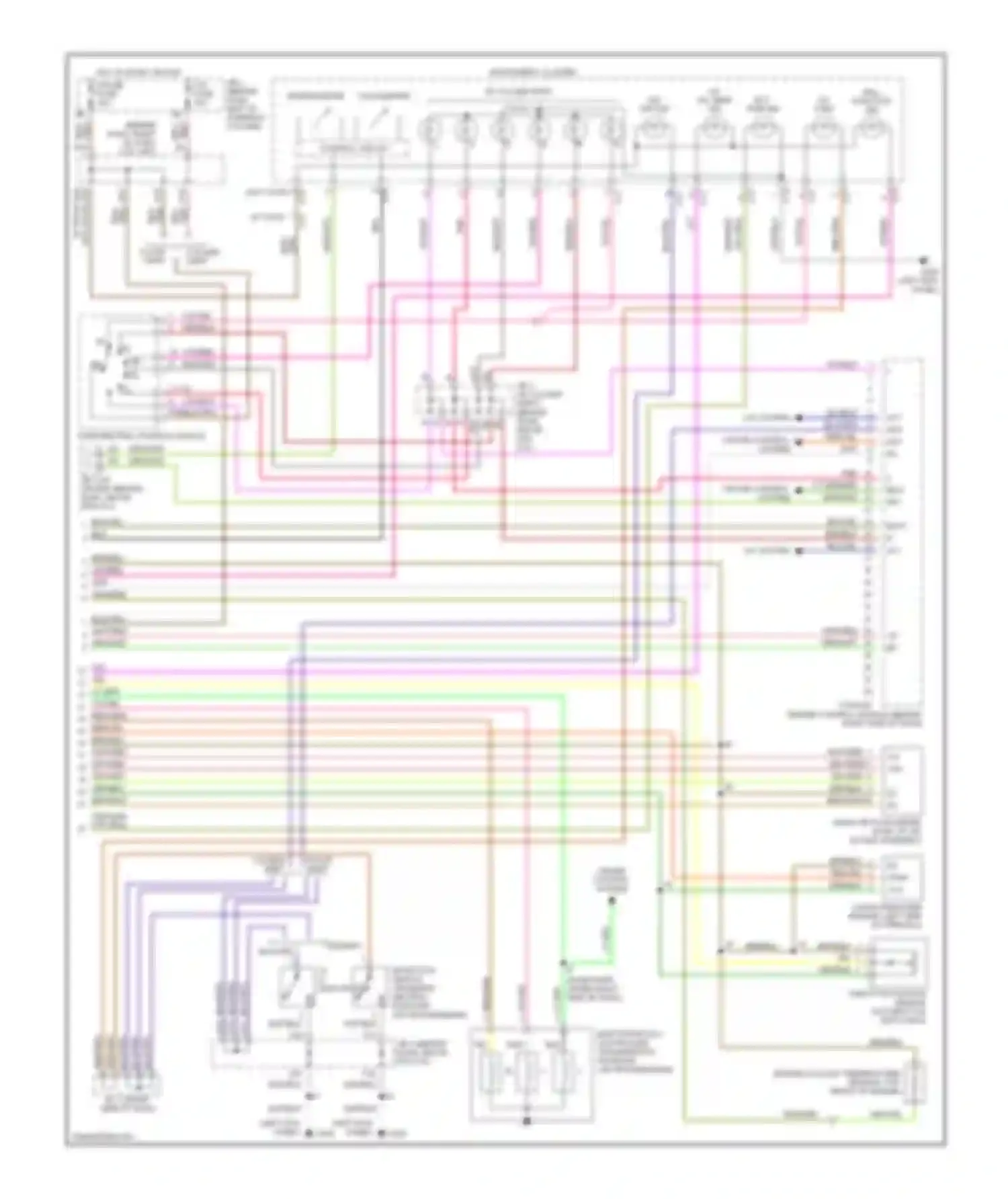Tacoma Toyota I (1995-2000): Wiring diagram engine performance 3.4ls (3 of 3)