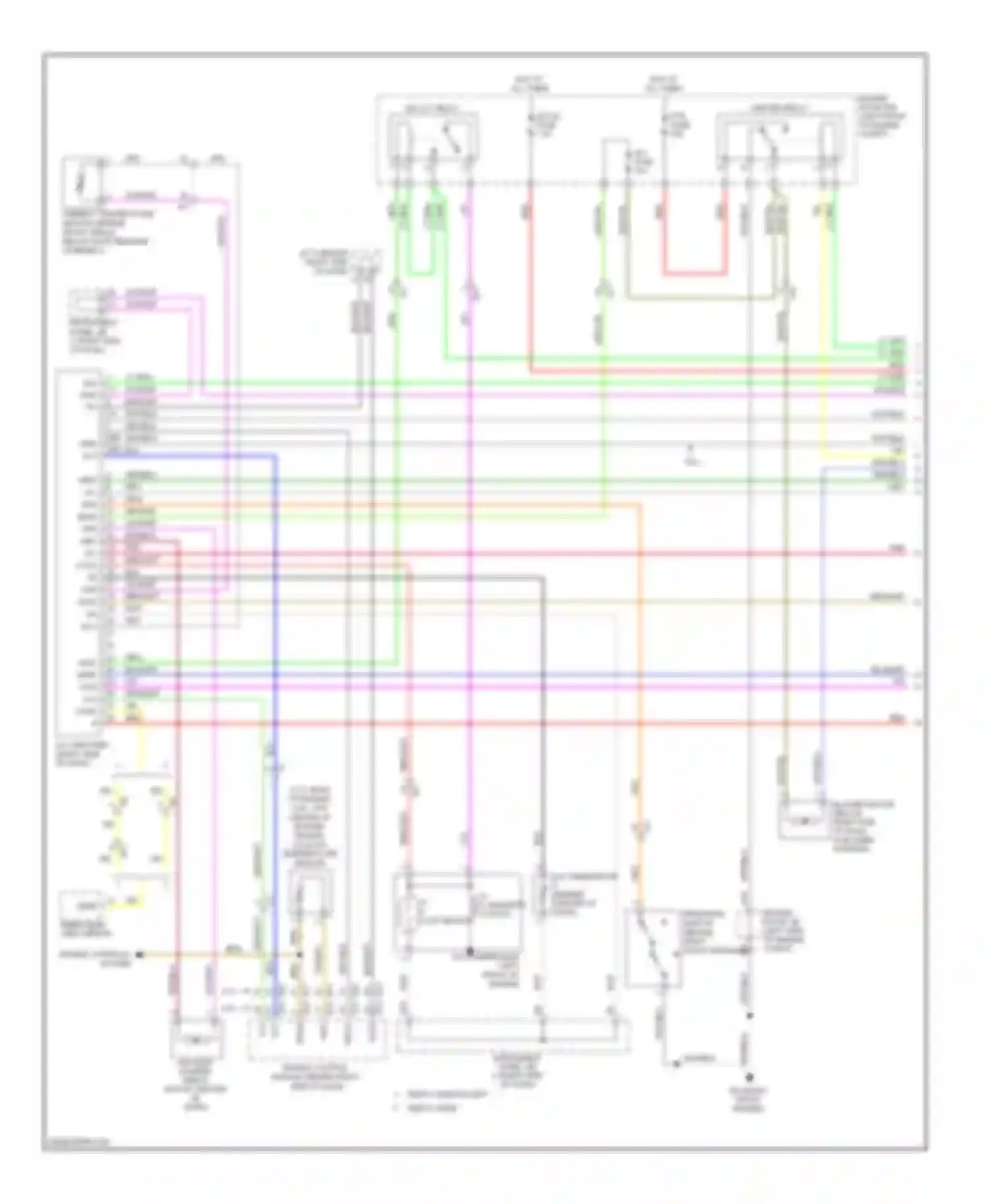 Tacoma Toyota II facelift (2011-2015): Manual a/c circuit (1 of 2)