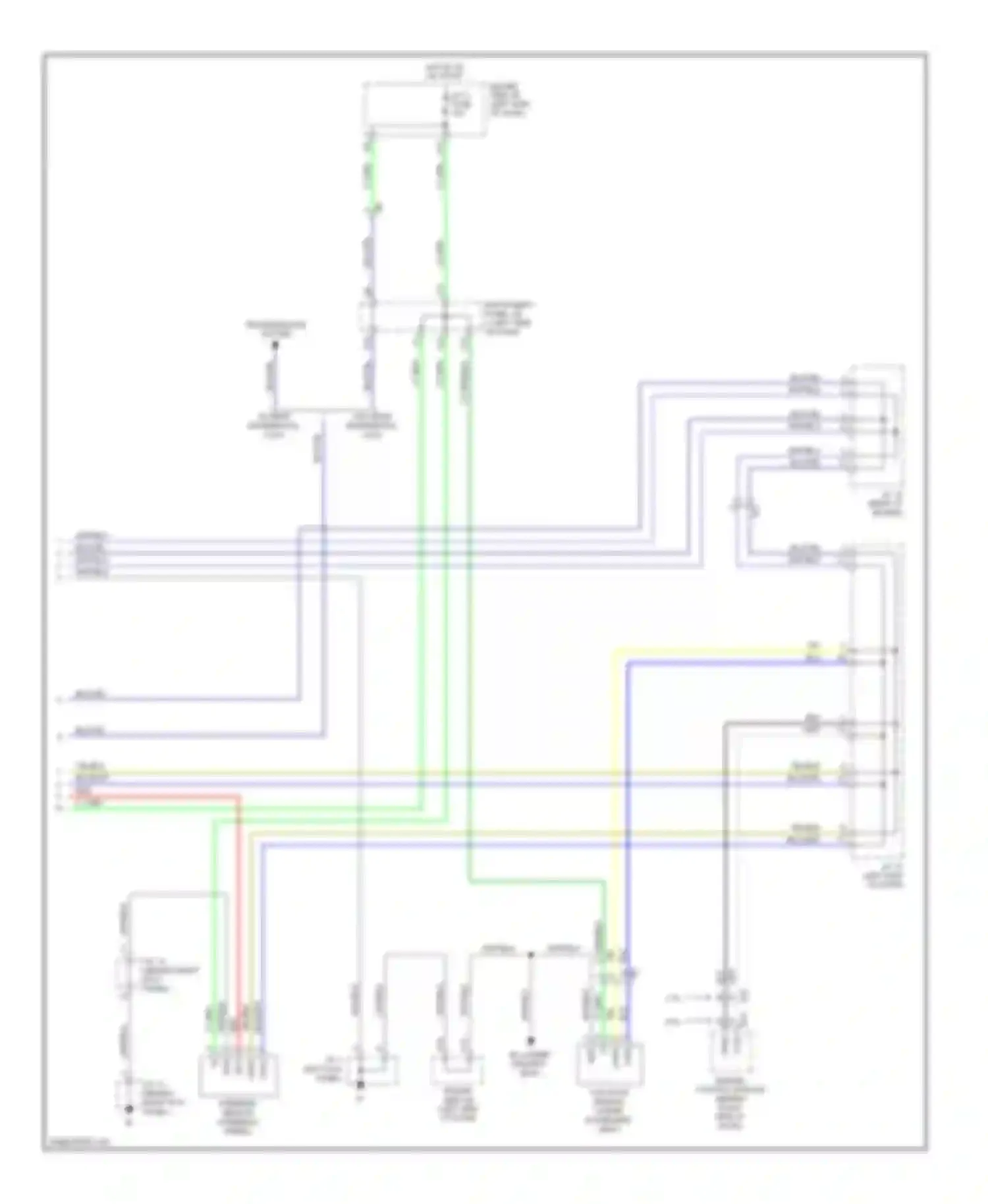 Tacoma Toyota II facelift (2011-2015): Anti-lock brakes circuit, vacuum booster type (3 of 3)