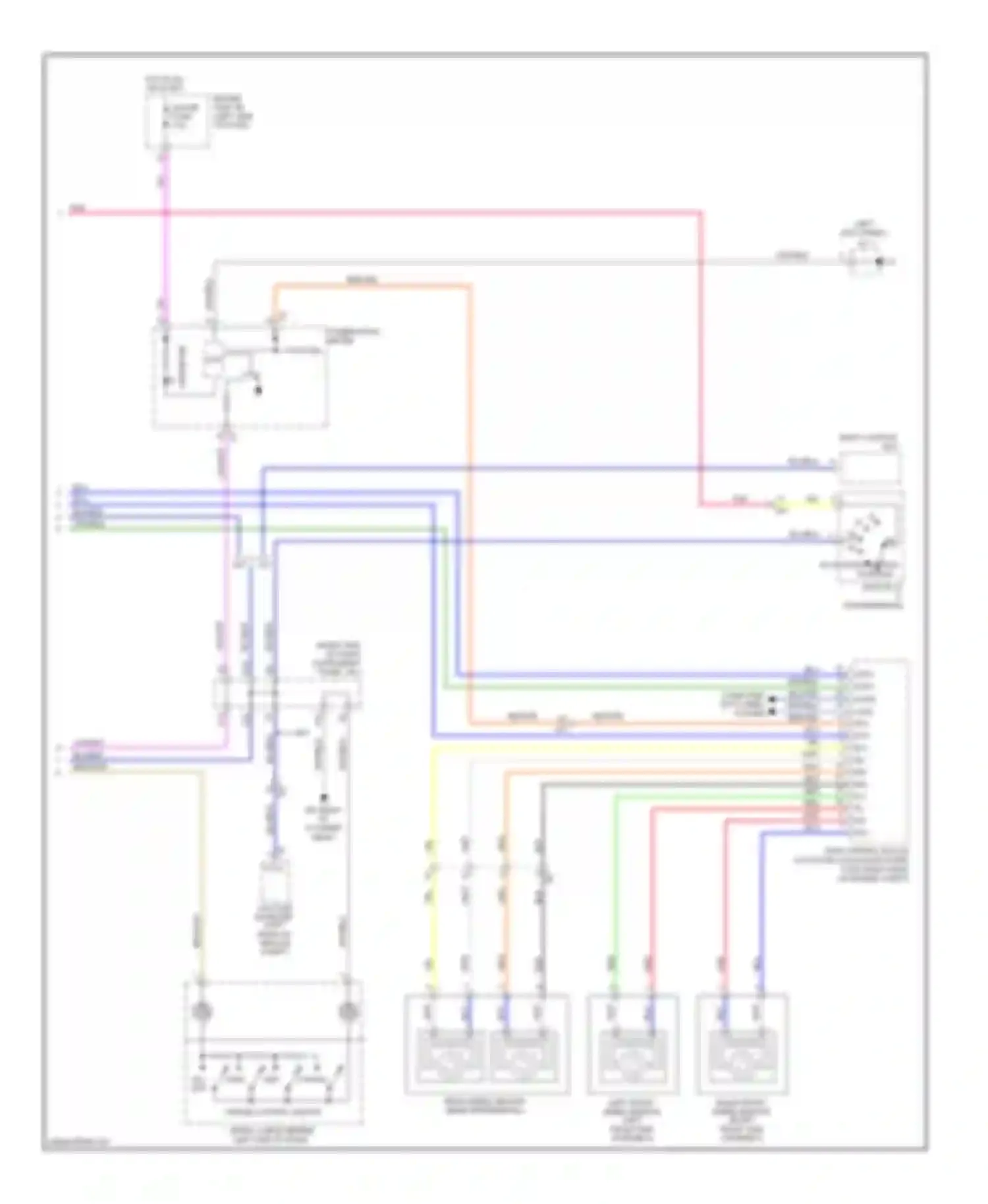 Tacoma Toyota II facelift (2011-2015): 2.7l, cruise control circuit (2 of 2)