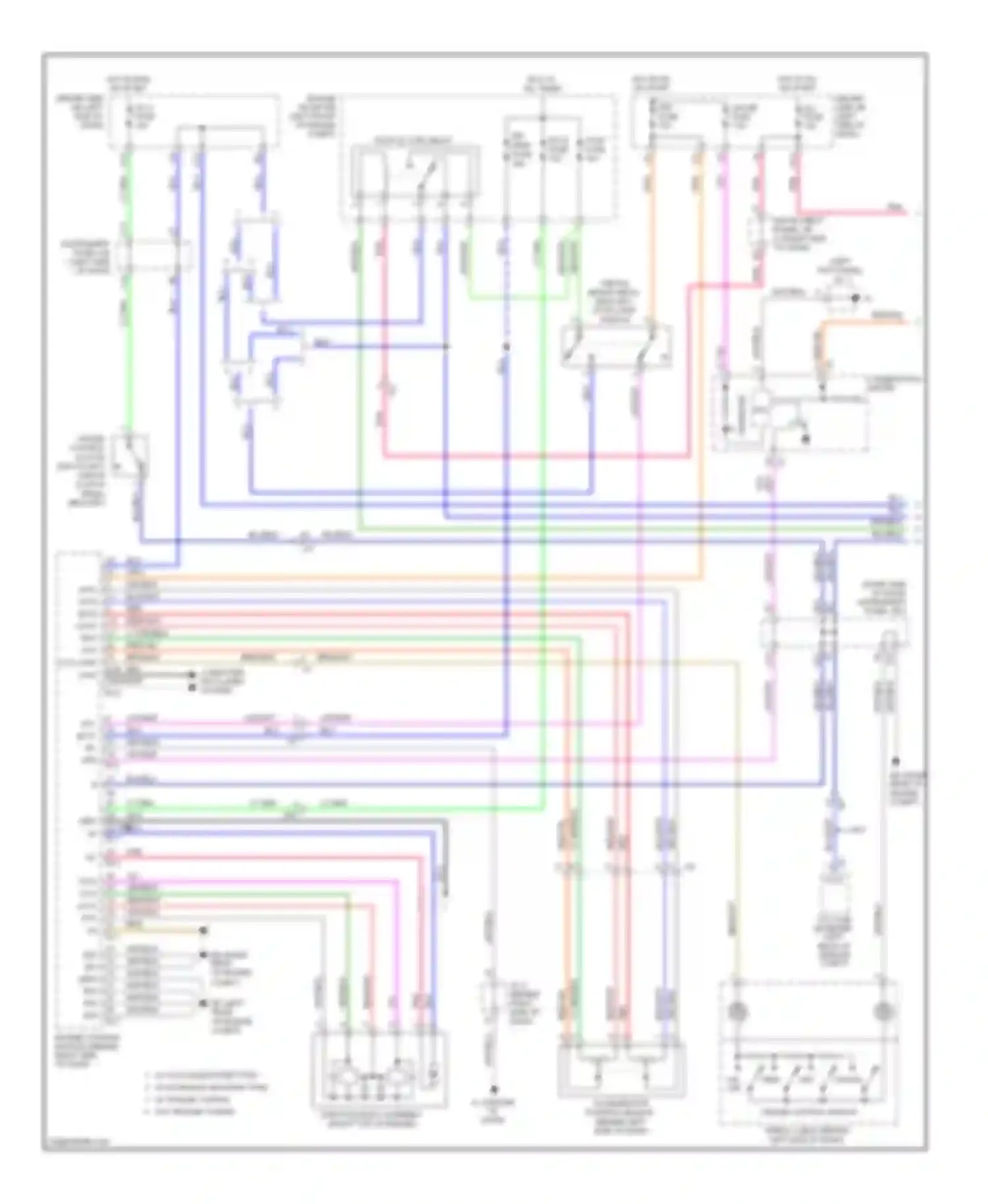 Tacoma Toyota II facelift (2011-2015): 4.0l, cruise control circuit (1 of 2)