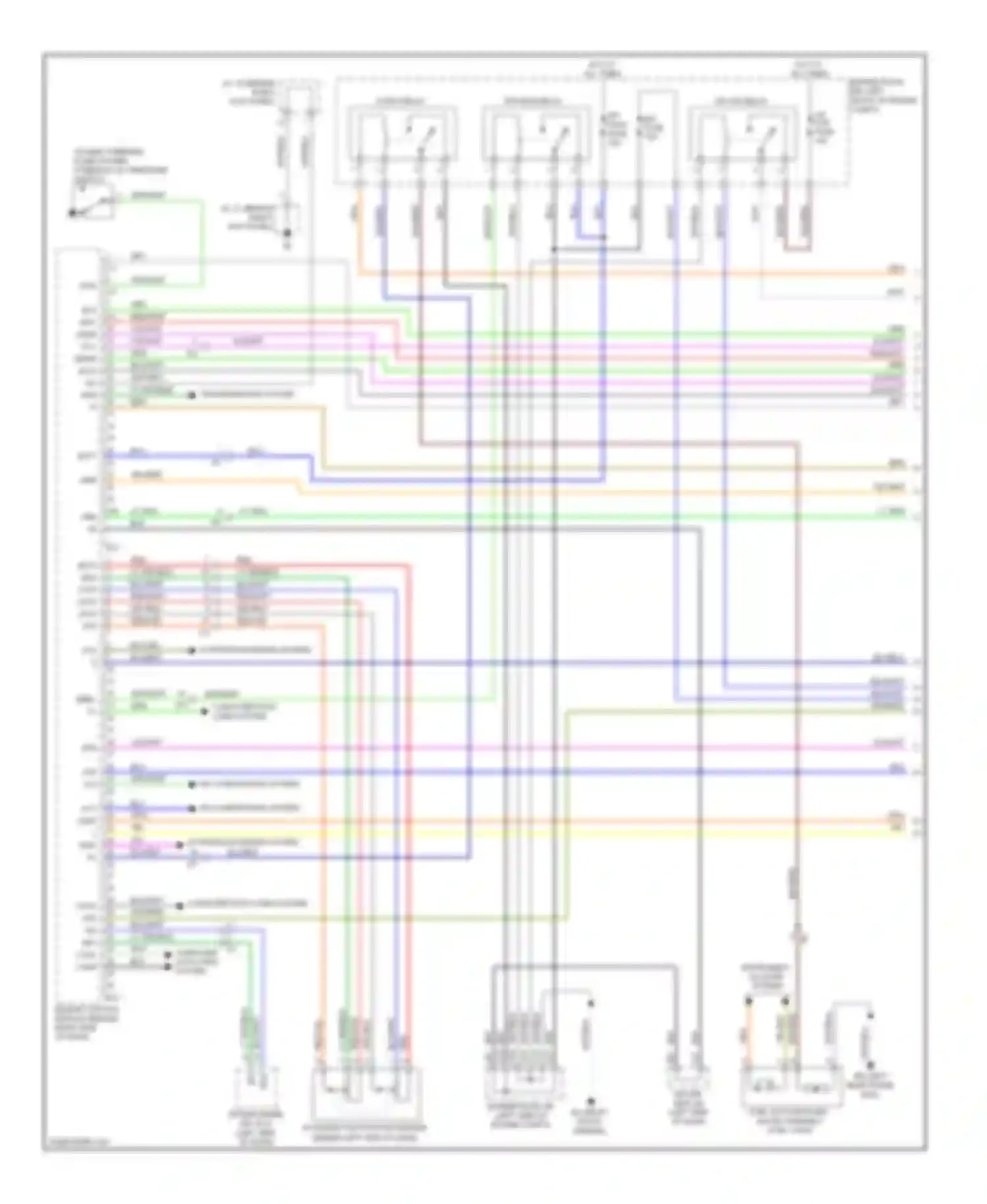 Tacoma Toyota II facelift (2011-2015): Wiring diagram engine performance 2.7l (1 of 7)