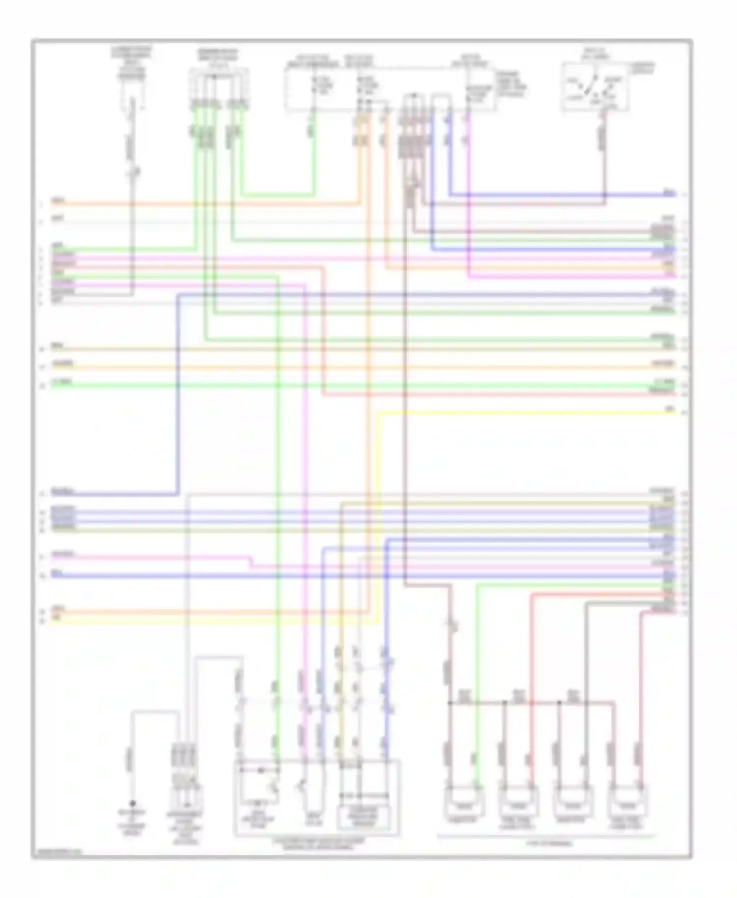 Tacoma Toyota II facelift (2011-2015): Wiring diagram engine performance 2.7l (2 of 7)