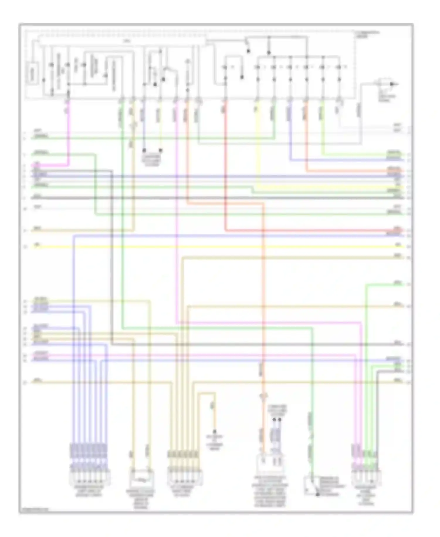 Tacoma Toyota II facelift (2011-2015): Wiring diagram engine performance 2.7l (5 of 7)