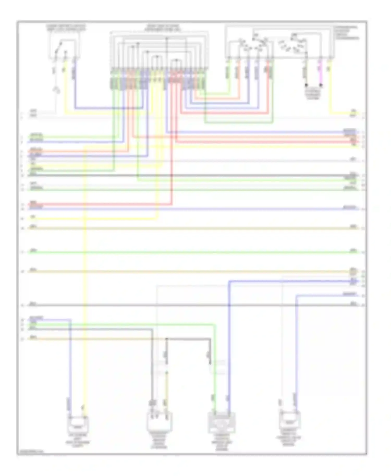 Tacoma Toyota II facelift (2011-2015): Wiring diagram engine performance 2.7l (6 of 7)