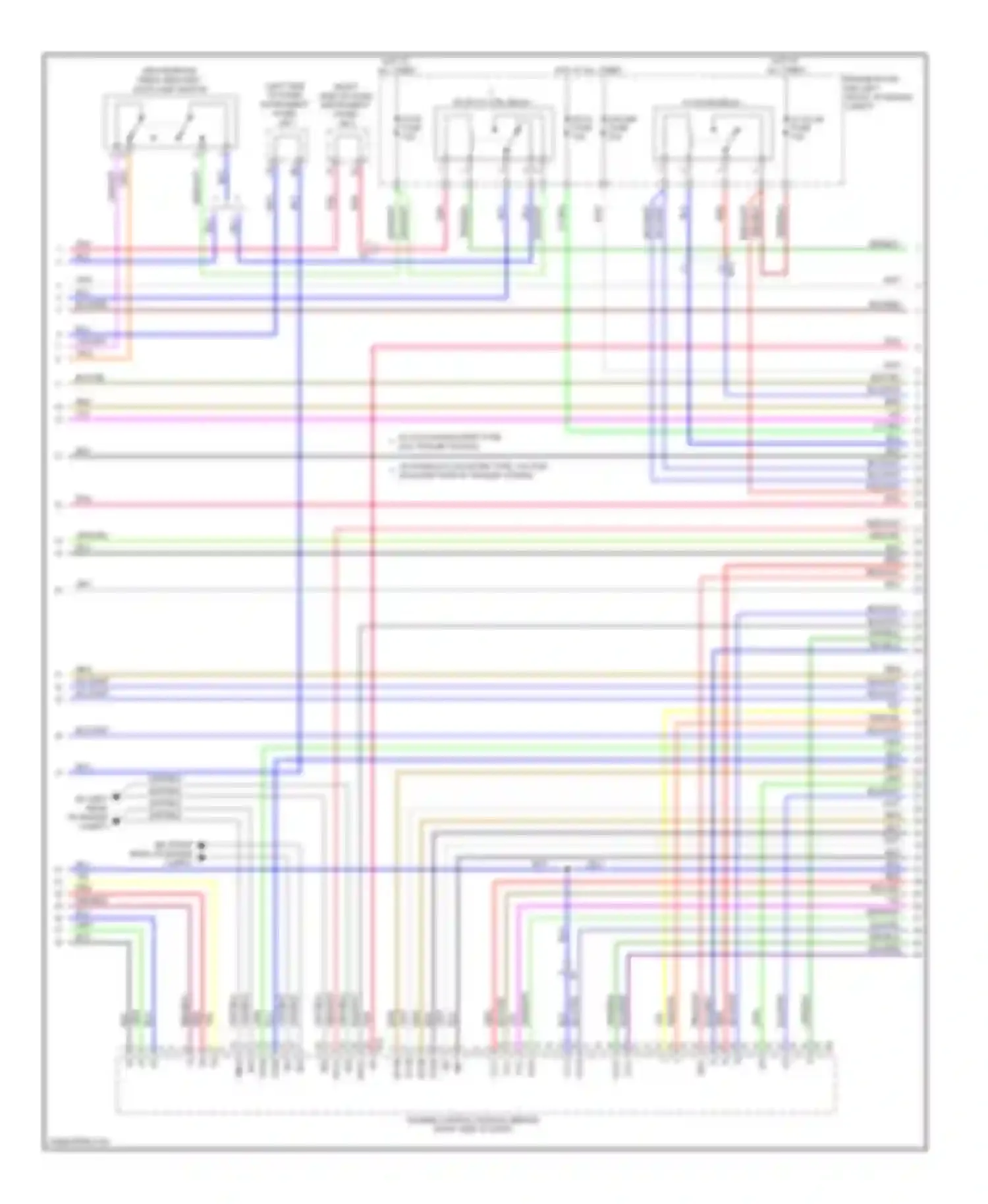 Tacoma Toyota II facelift (2011-2015): Wiring diagram engine performance 4.0l (3 of 7)