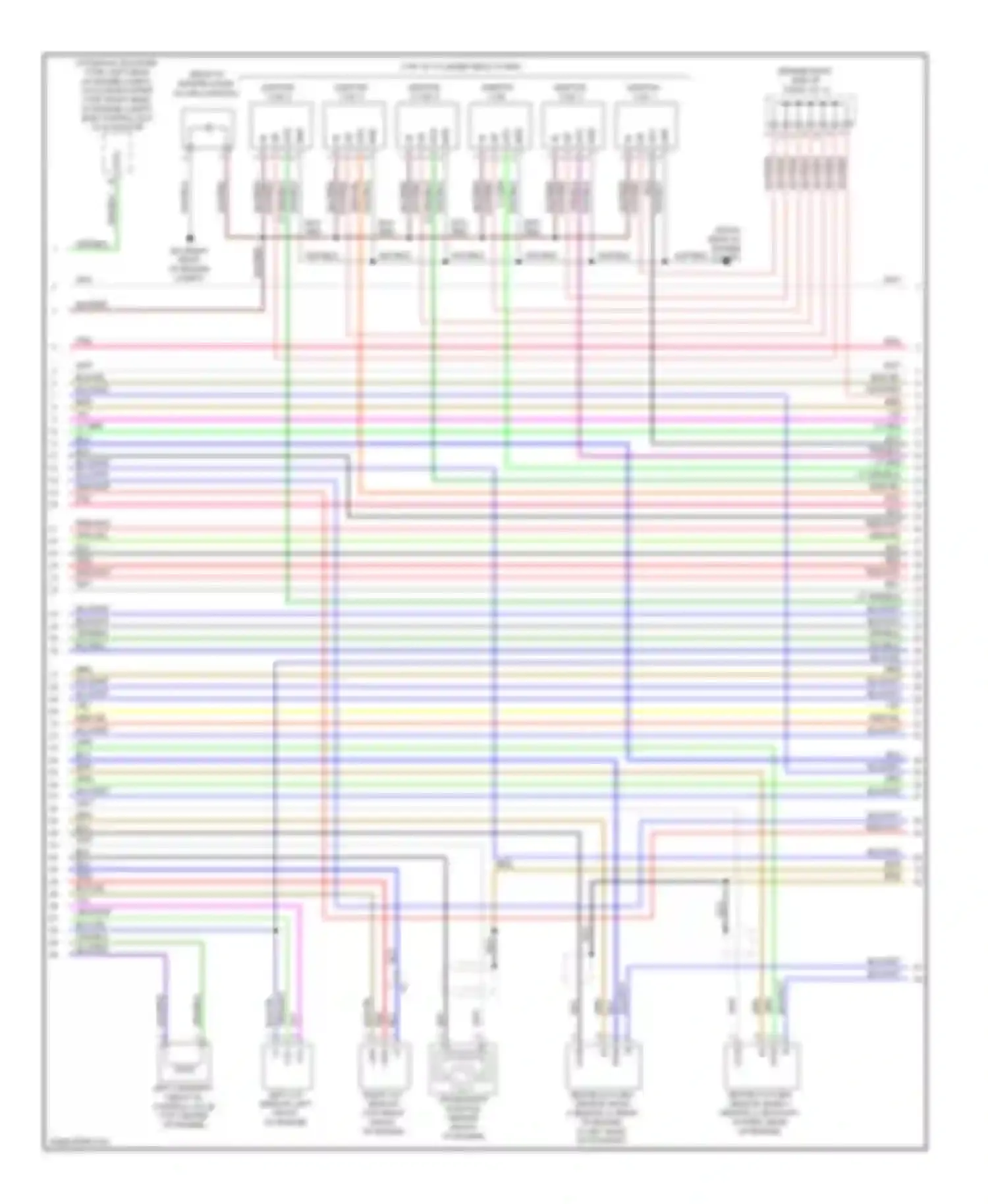 Tacoma Toyota II facelift (2011-2015): Wiring diagram engine performance 4.0l (4 of 7)