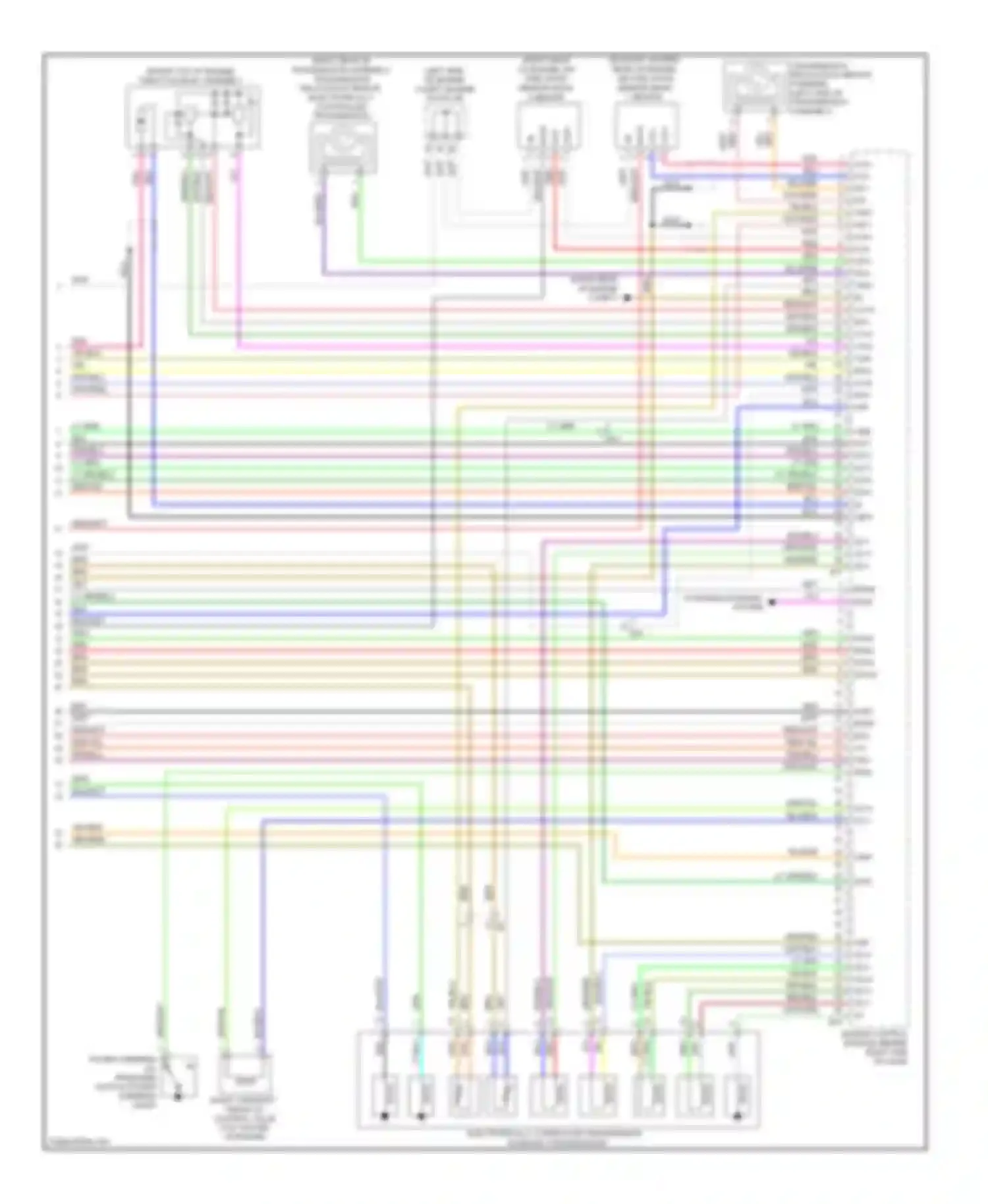 Tacoma Toyota II facelift (2011-2015): Wiring diagram engine performance 4.0l (7 of 7)