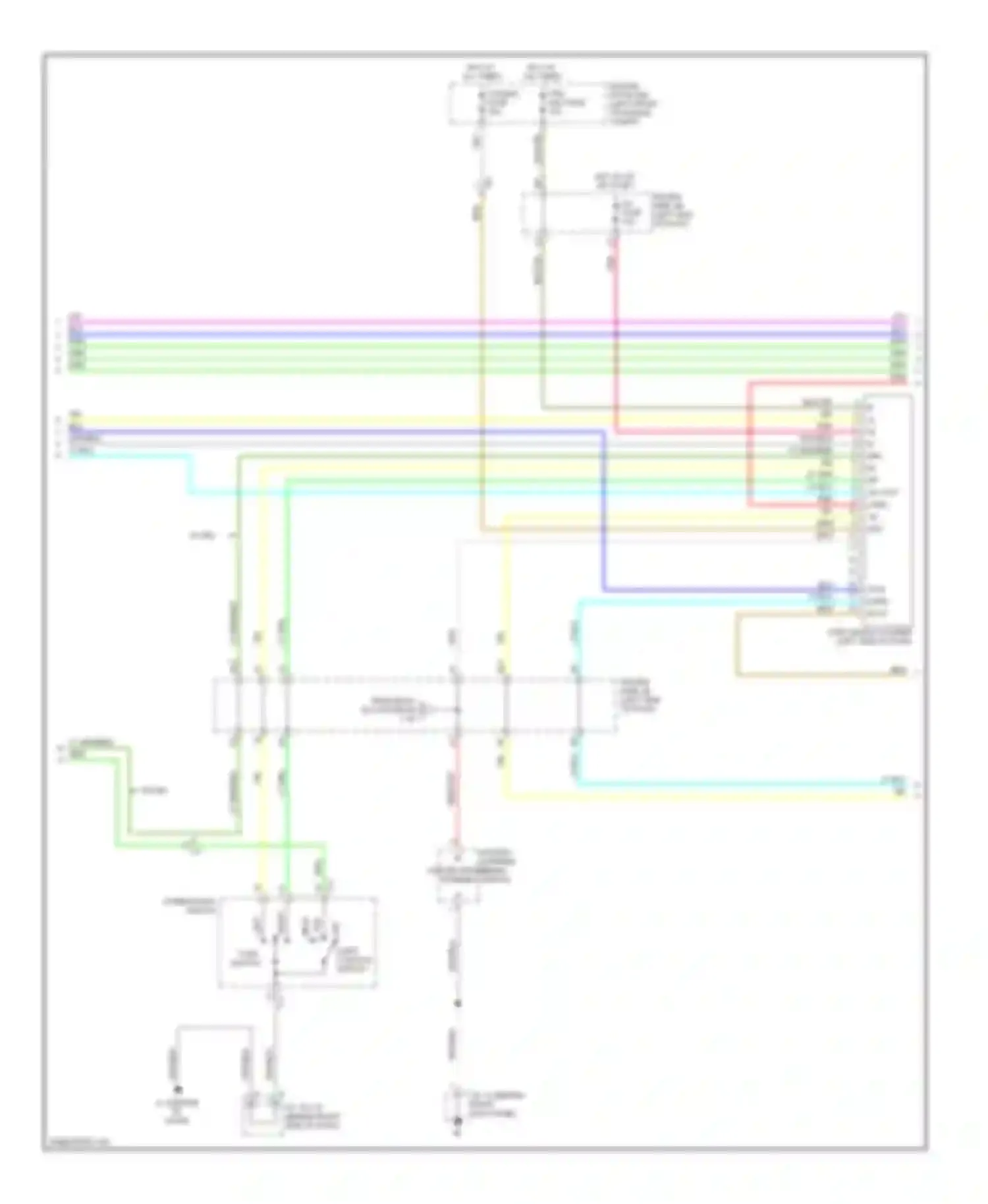 Tacoma Toyota II facelift (2011-2015): Exterior lamps circuit, with trailer tow (3 of 4)