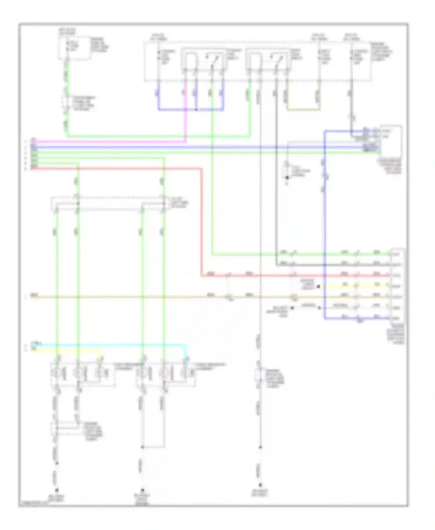 Tacoma Toyota II facelift (2011-2015): Exterior lamps circuit, with trailer tow (4 of 4)