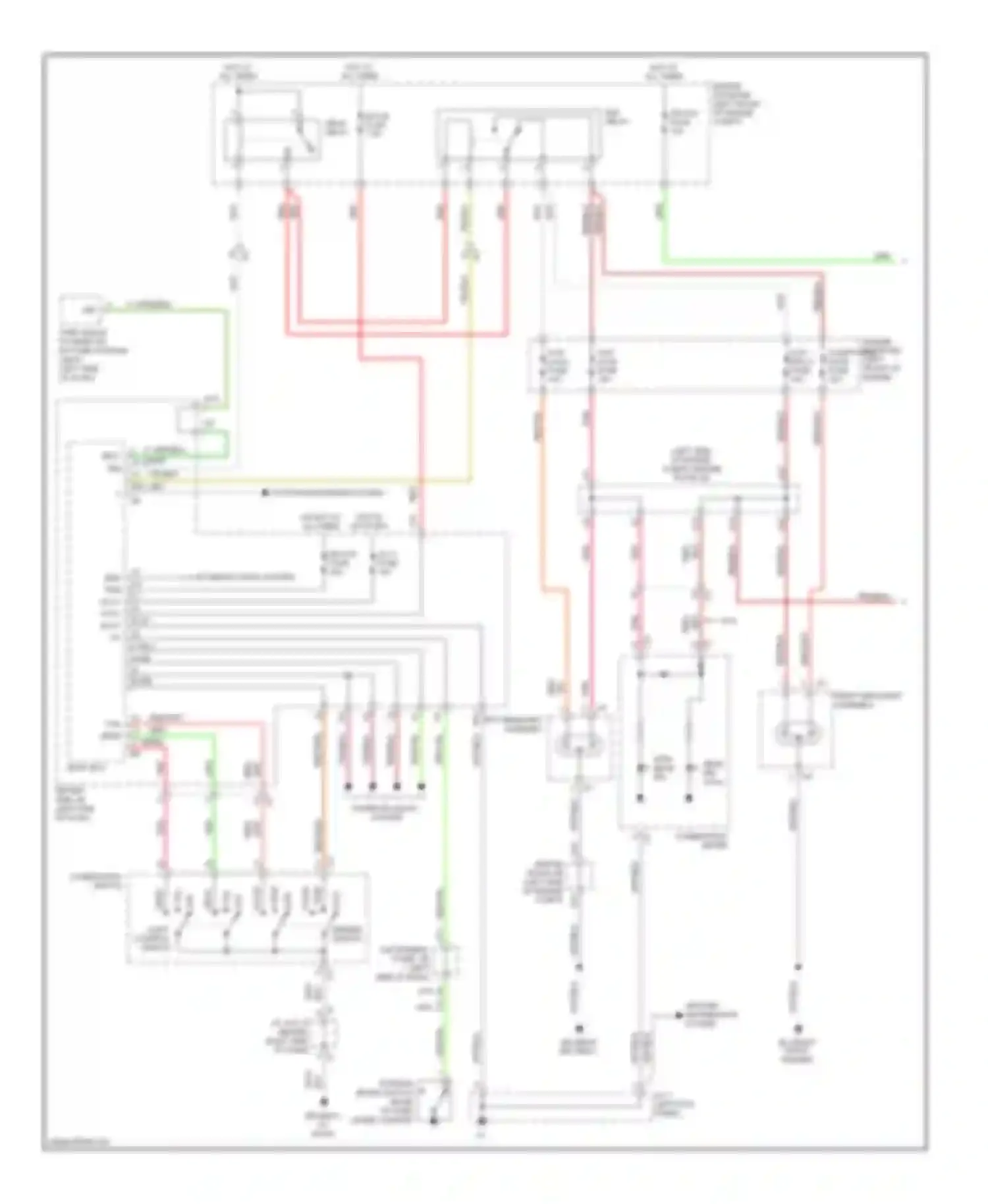 Tacoma Toyota II facelift (2011-2015): Headlights circuit (1 of 2)