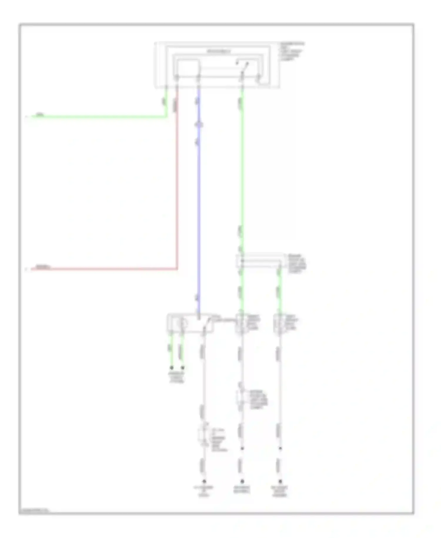 Tacoma Toyota II facelift (2011-2015): Headlights circuit (2 of 2)
