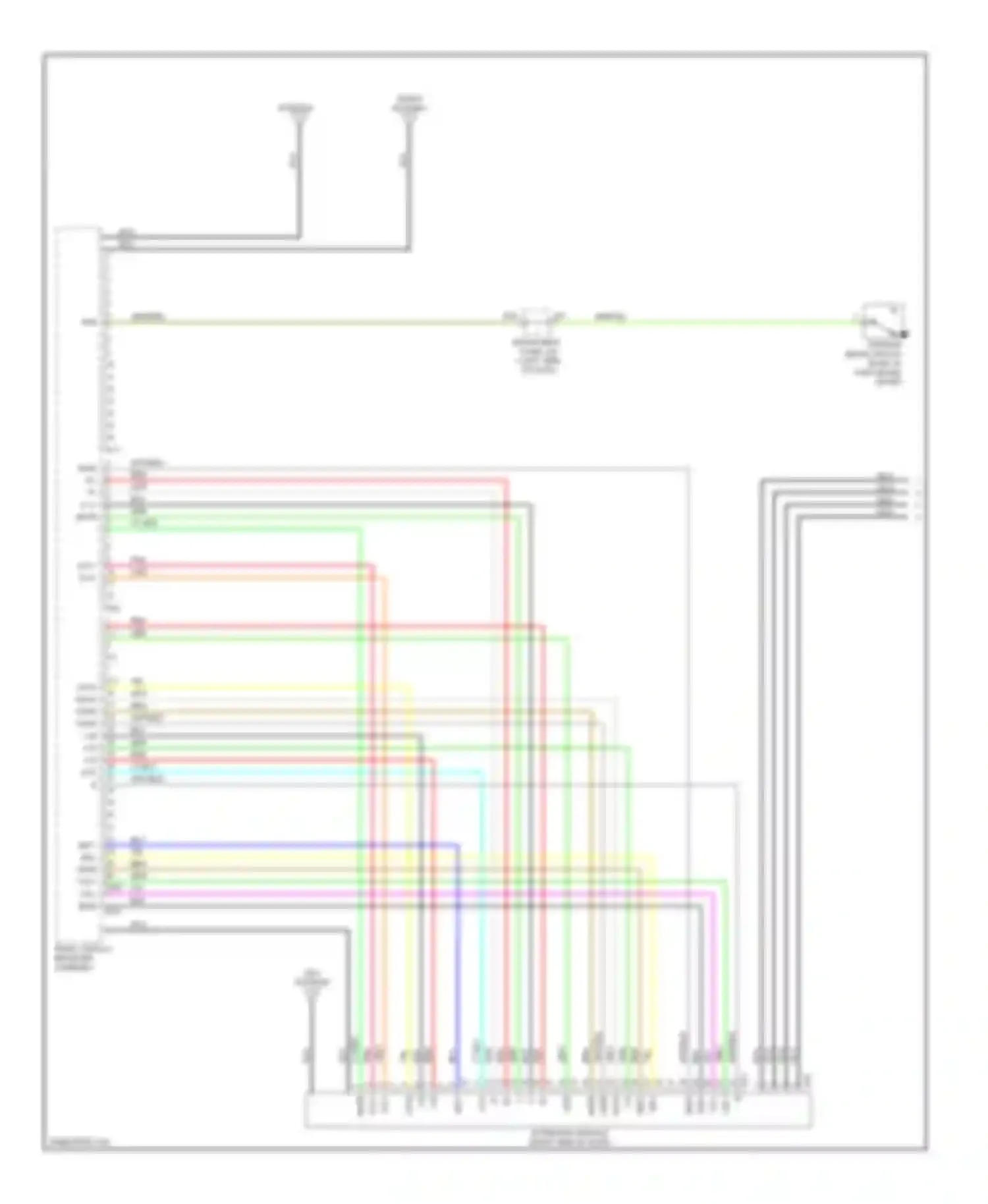 Tacoma Toyota II facelift (2011-2015): Navigation circuit (1 of 4)